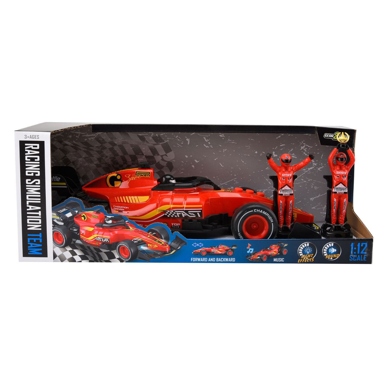 Voiture de course de simulation de course - 1:12