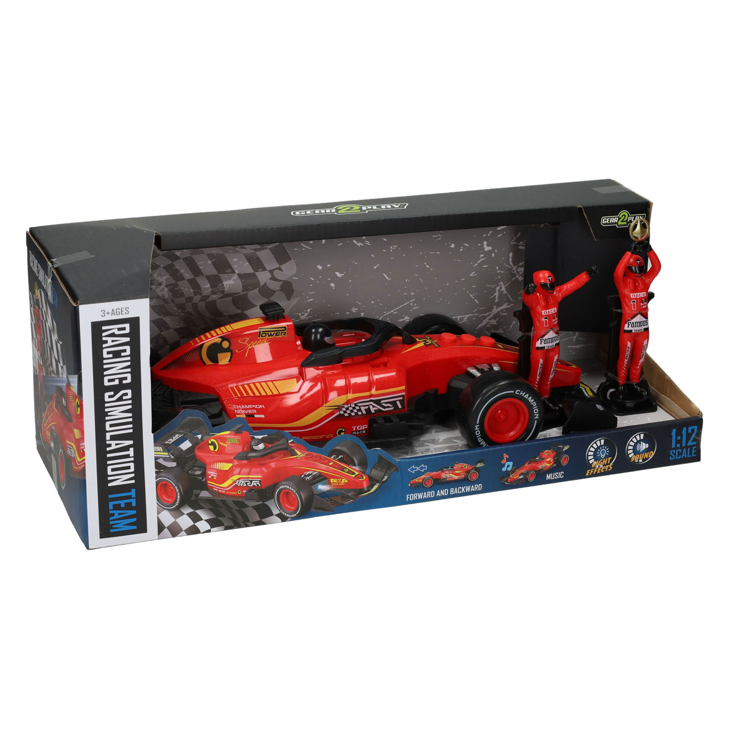 Voiture de course de simulation de course - 1:12