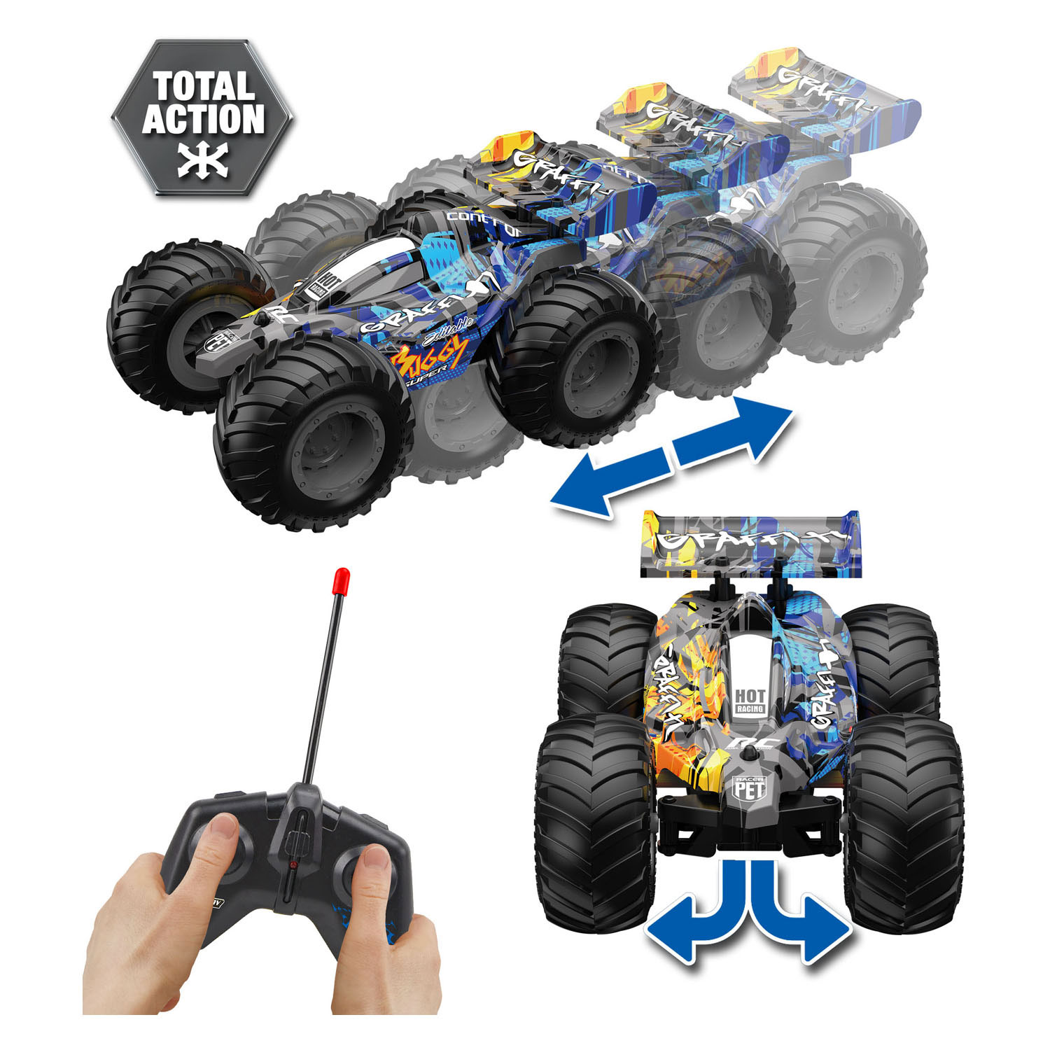 Gear2Play RC Graffity Buggy - 1:24