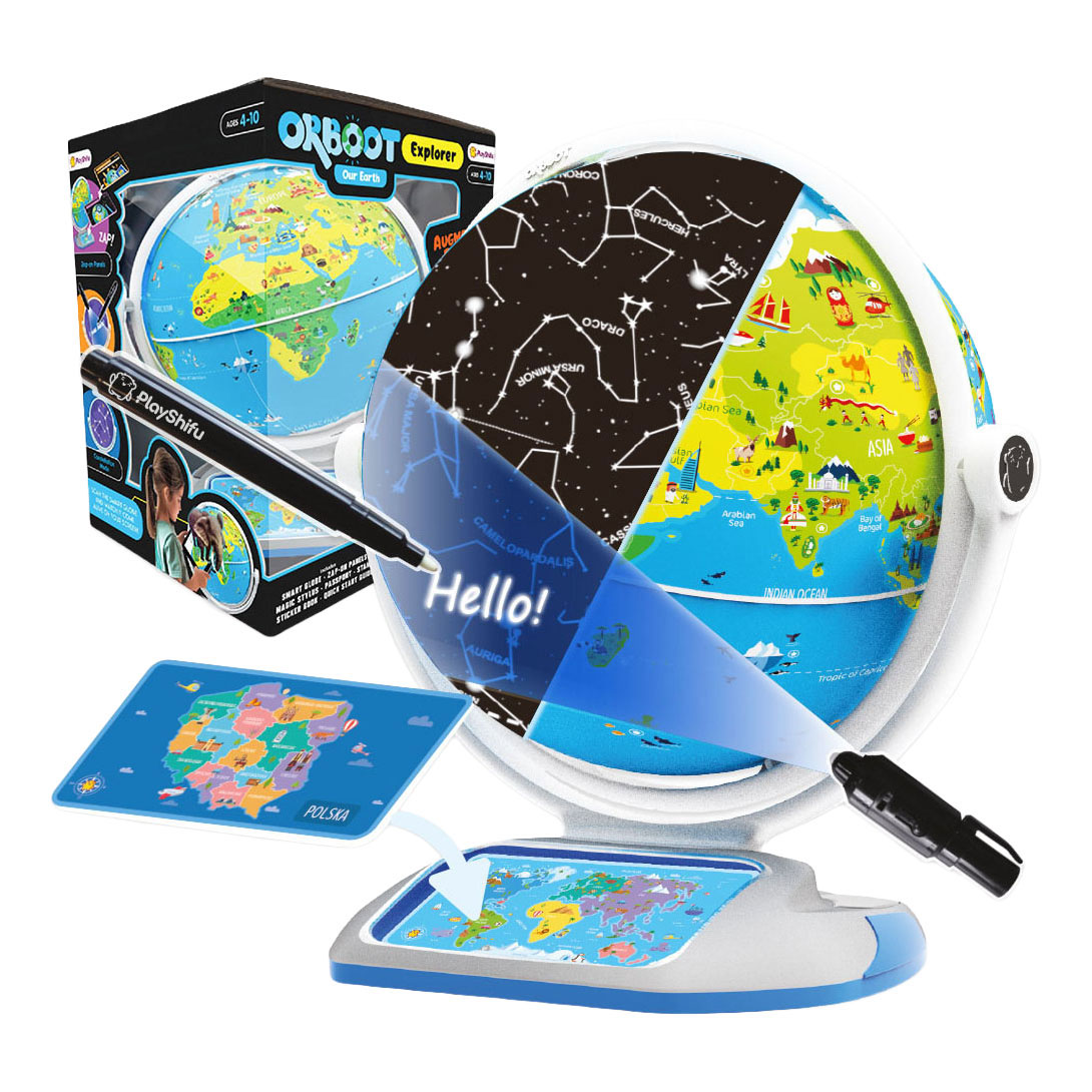 Orboot Earth Interactieve Wereldbol