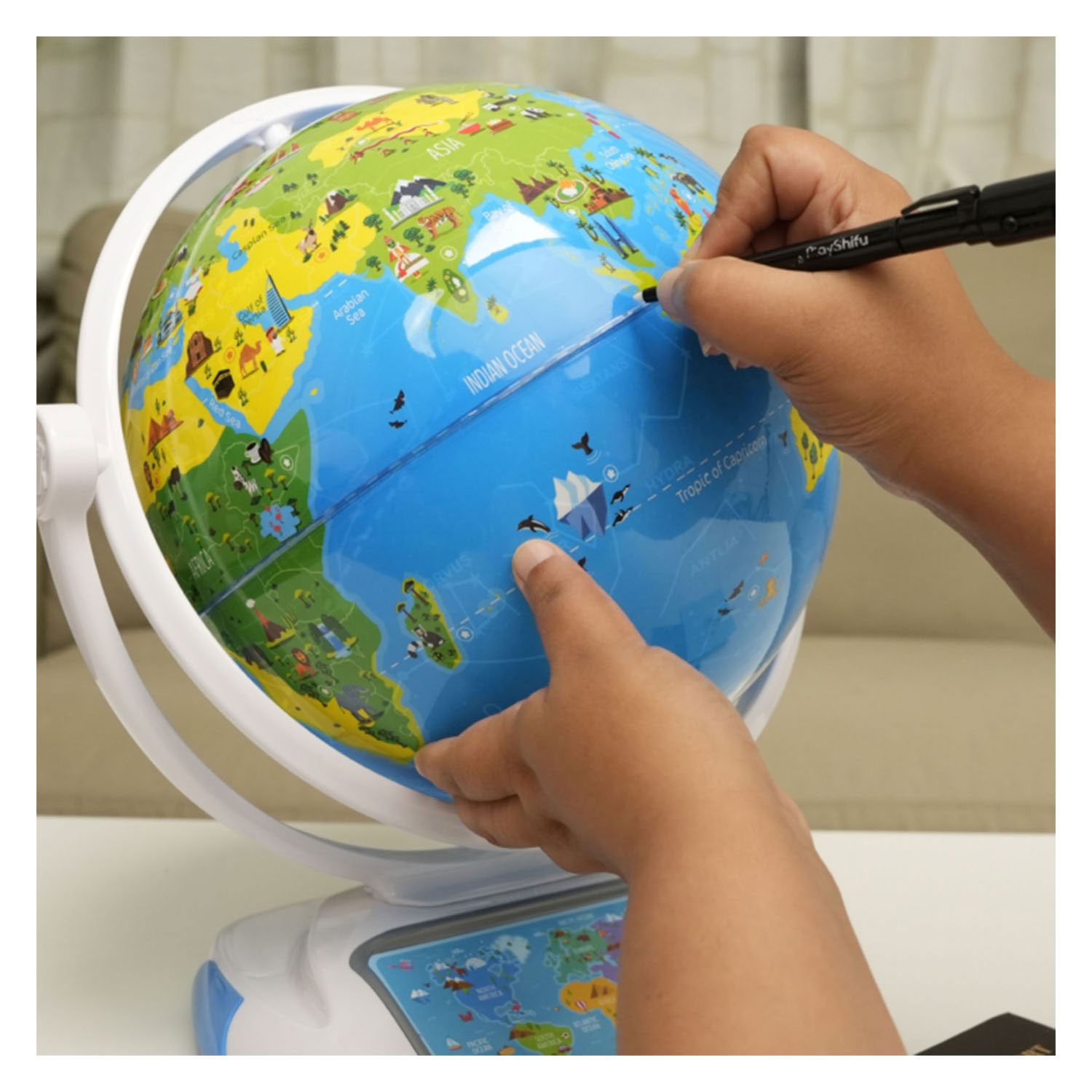Orboot Earth Interactieve Wereldbol