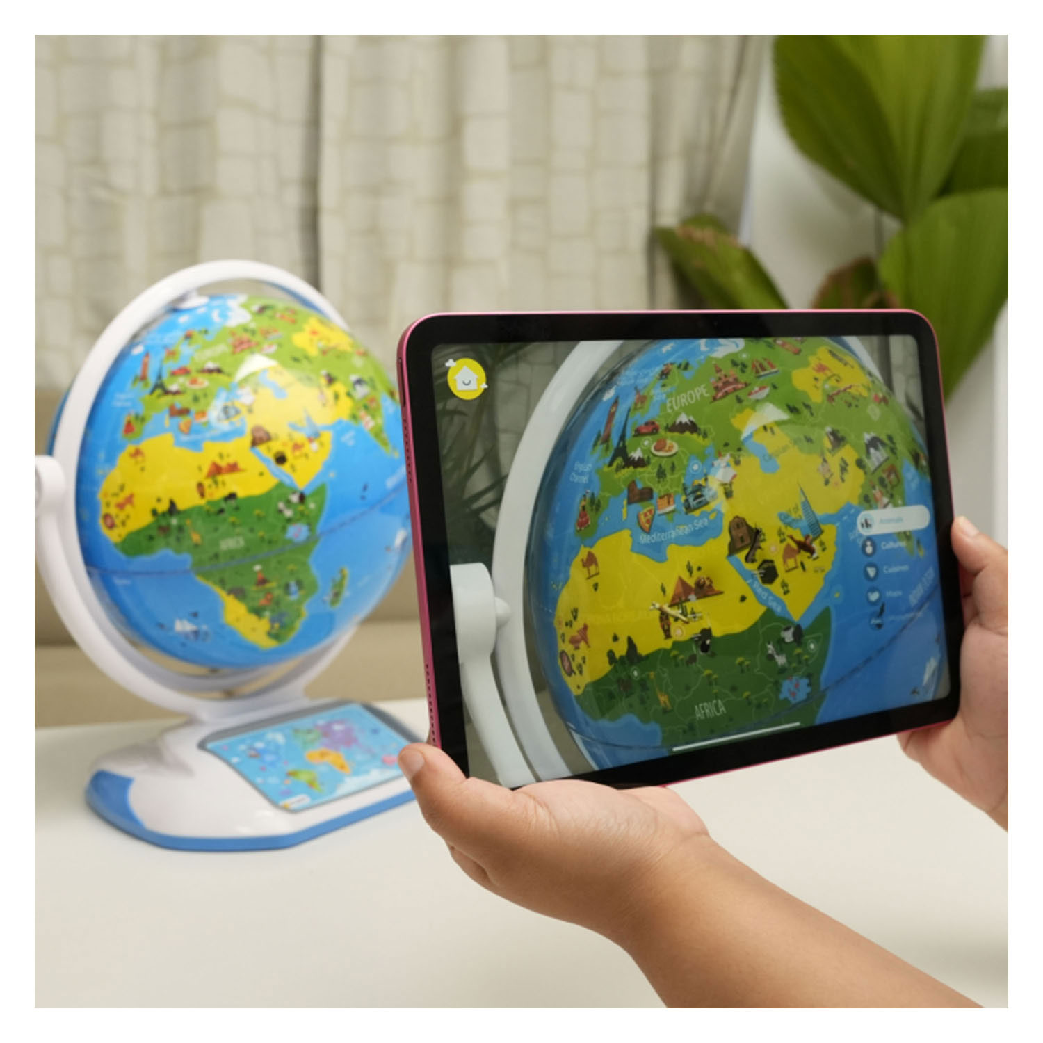 Orboot Earth Interactieve Wereldbol