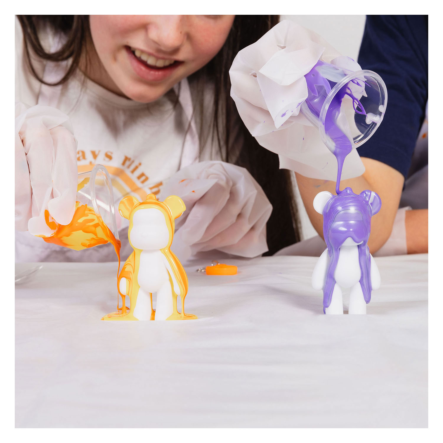 Pour PalZ Mini Paint Bear Porte-clés