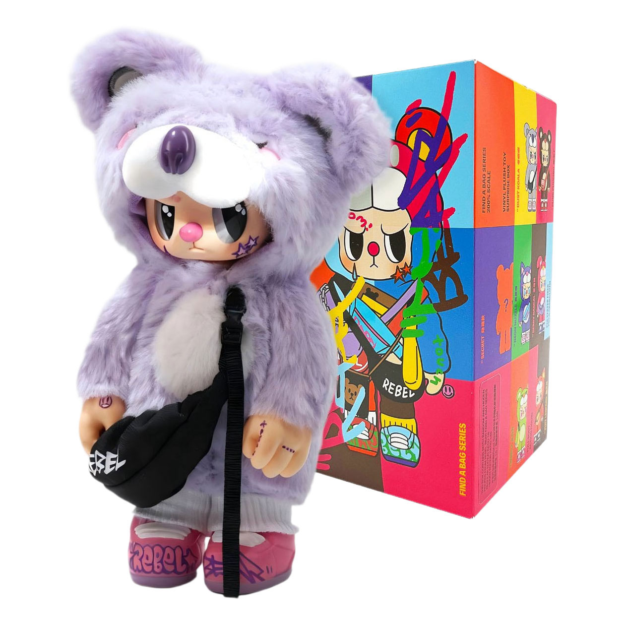 Pop Cuppo - Rebel Bear Bag Movable Verzamelfiguren
