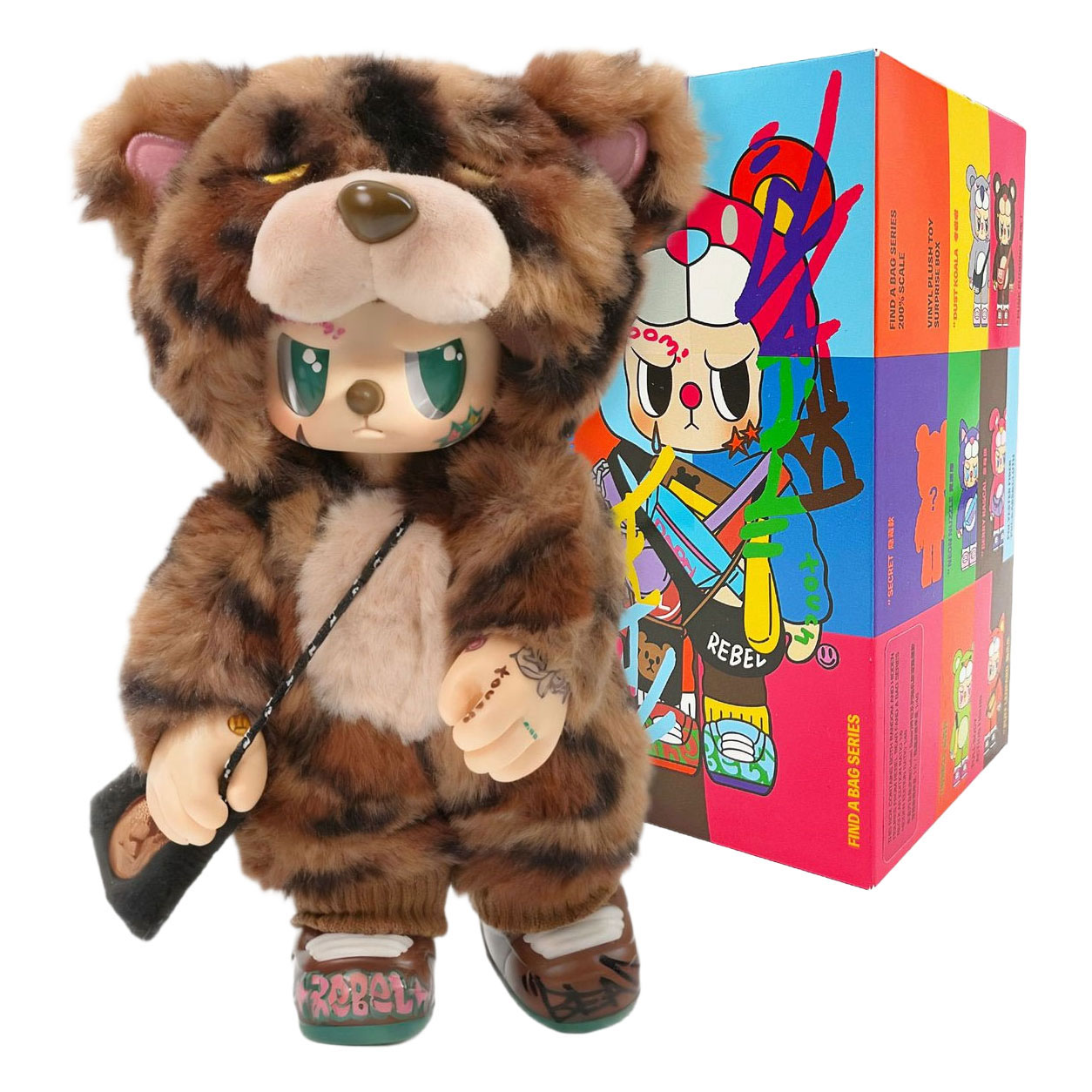 Pop Cuppo - Rebel Bear Bag Movable Verzamelfiguren