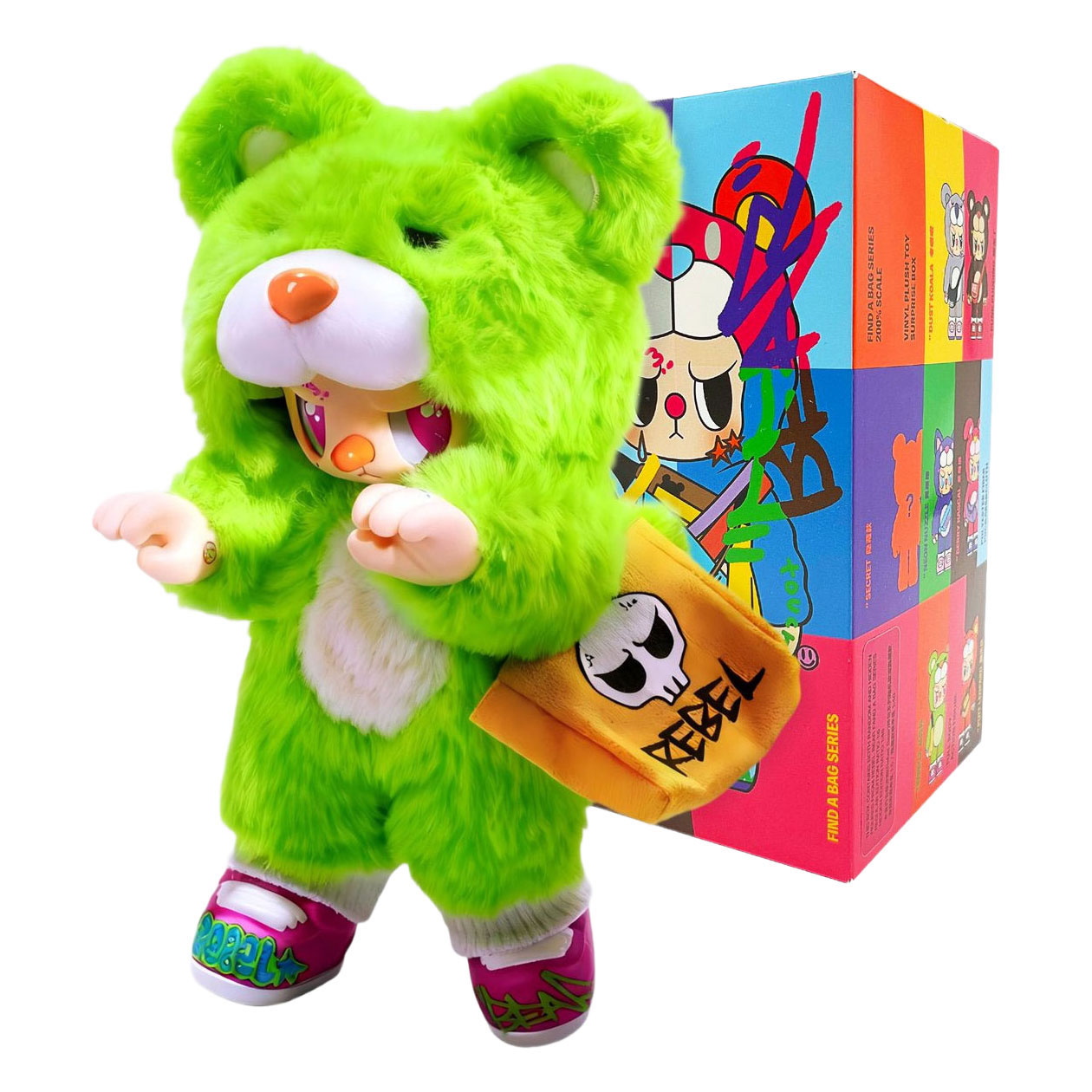 Pop Cuppo - Rebel Bear Bag Movable Verzamelfiguren