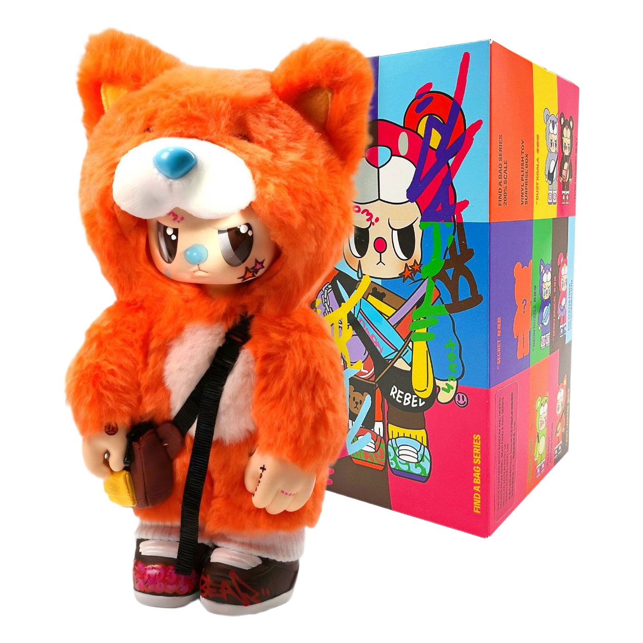 Pop Cuppo - Rebel Bear Bag Movable Verzamelfiguren
