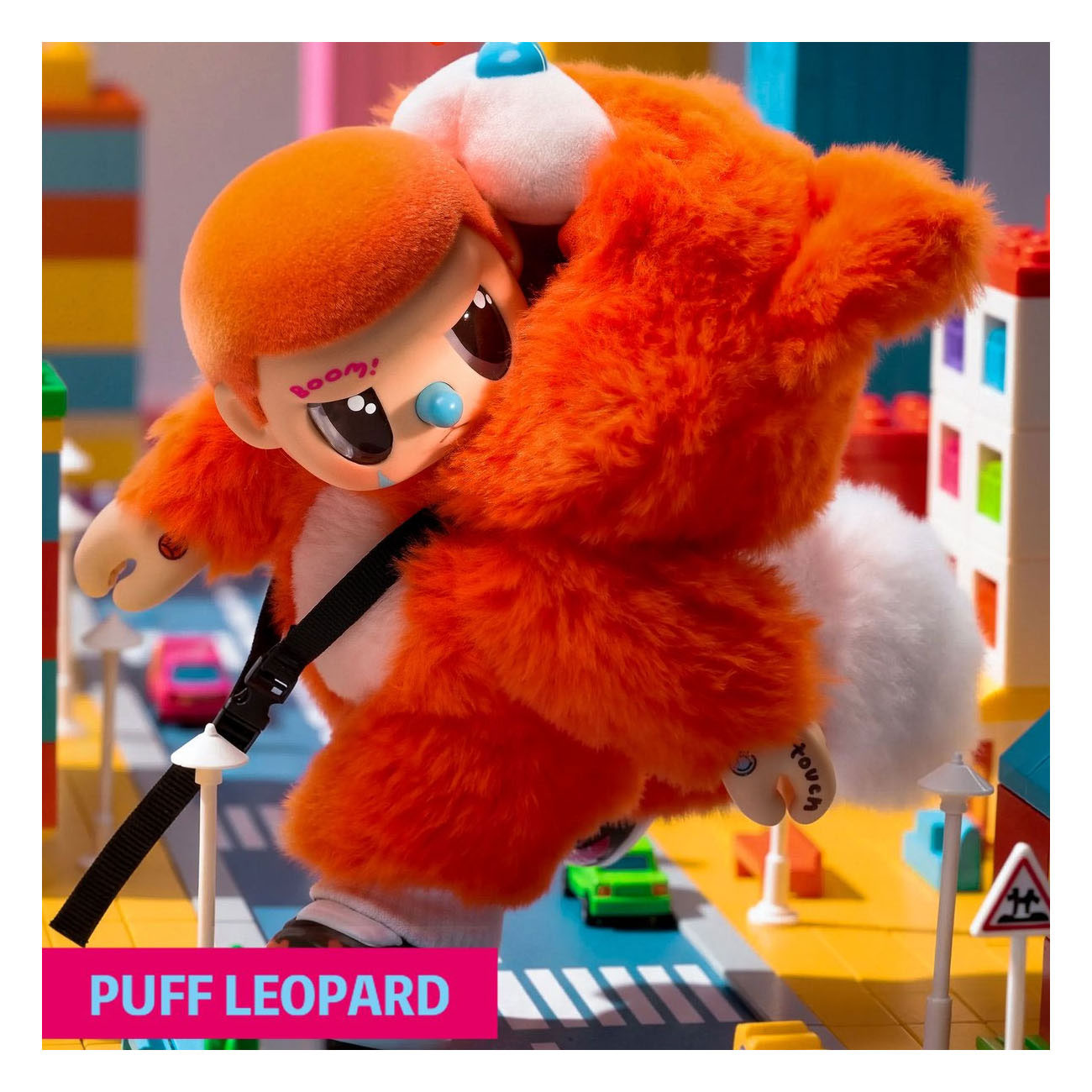 Pop Cuppo - Rebel Bear Bag Movable Verzamelfiguren