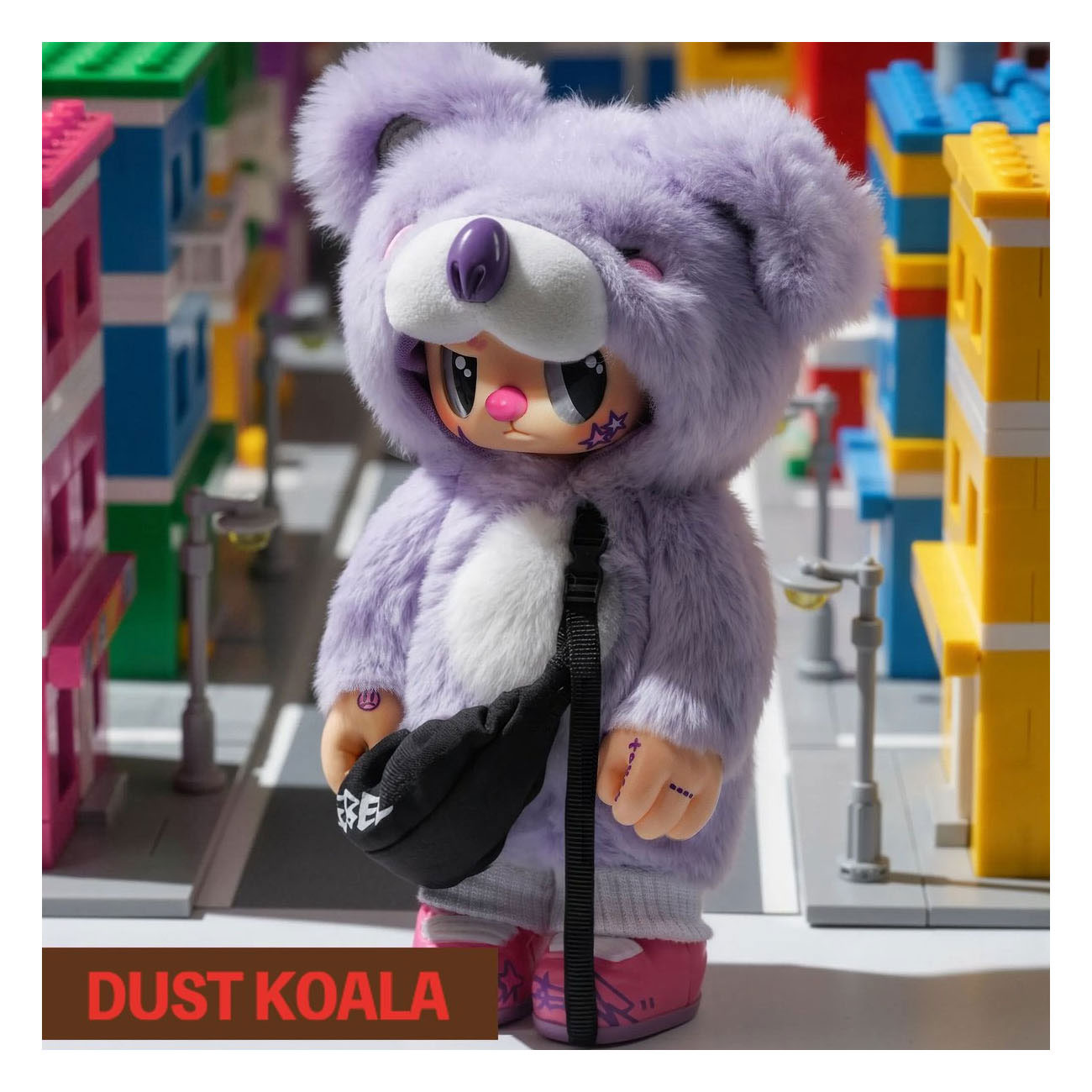 Pop Cuppo - Rebel Bear Bag Movable Verzamelfiguren