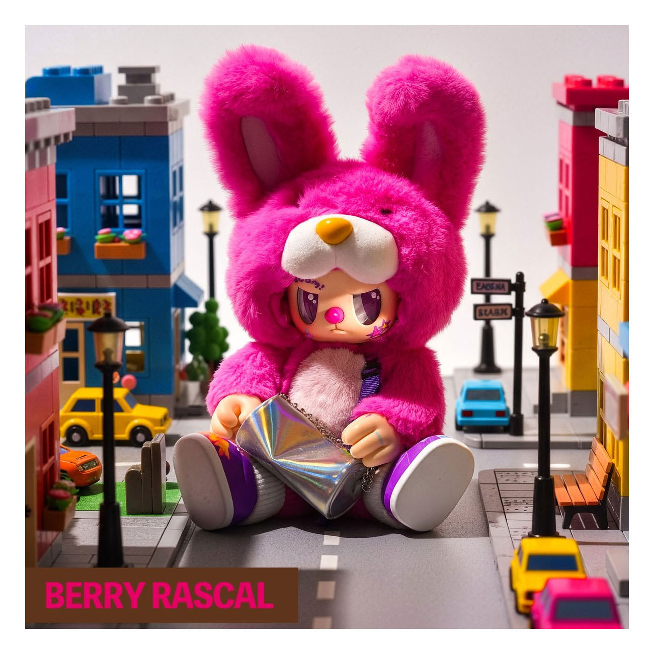 Pop Cuppo - Rebel Bear Bag Movable Verzamelfiguren