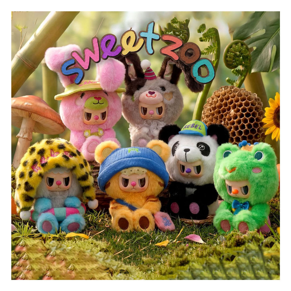 Pop Cuppo - Rebel Bear Animal Series Verzamelfiguren