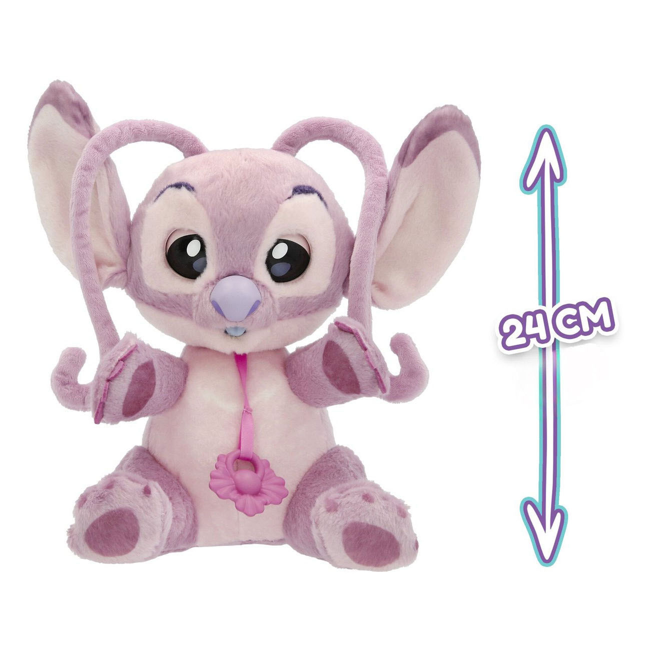 Peluche interactive Baby Paws Angel - 24 cm