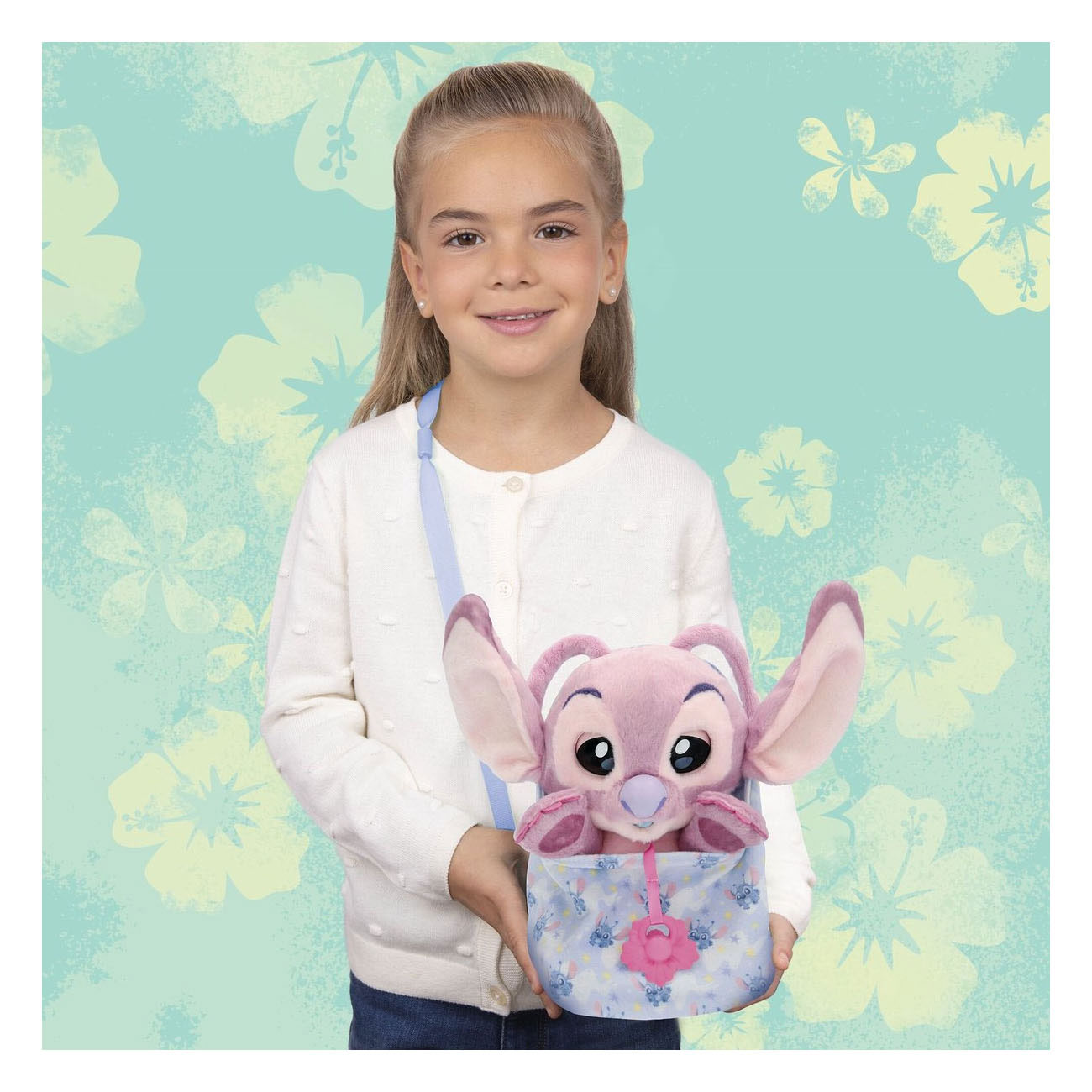 Peluche interactive Baby Paws Angel - 24 cm