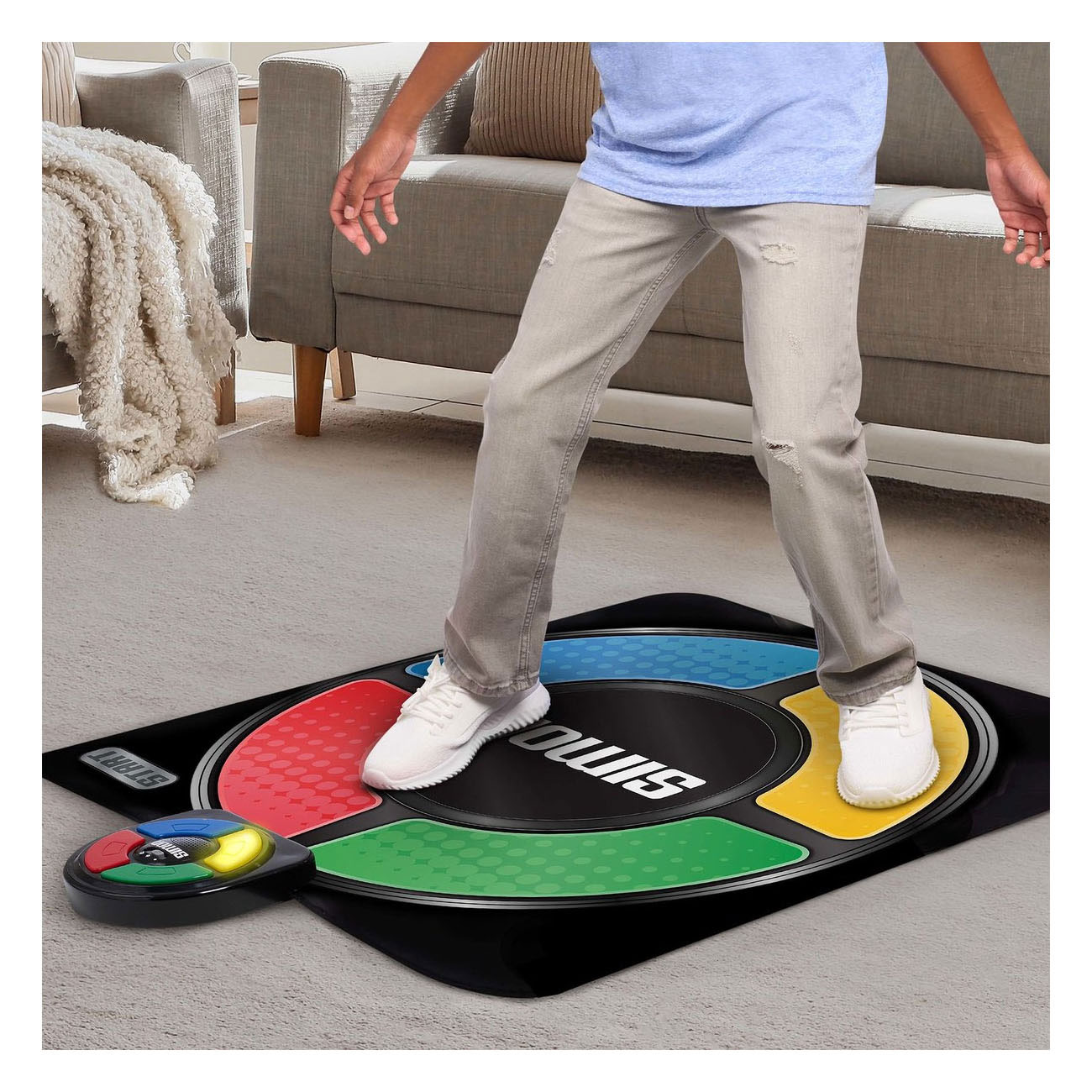 Hasbro Jump Game Mat met Licht & Geluid