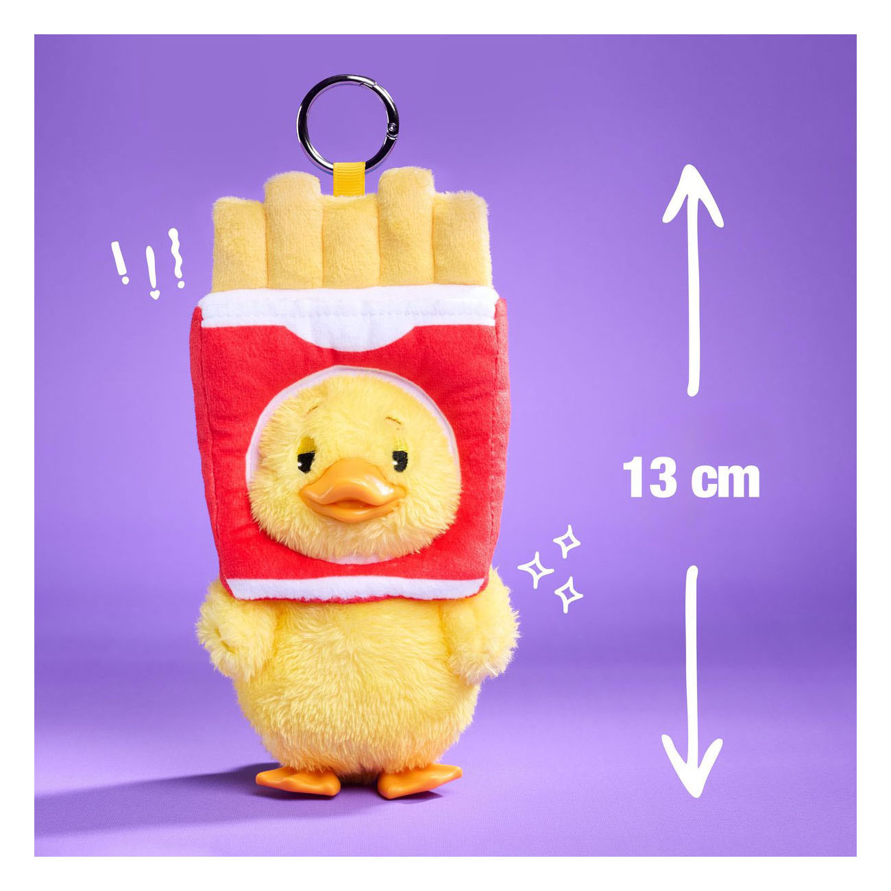 Happy Haul Duckalooz Snack Quack Pluche Sleutelhanger