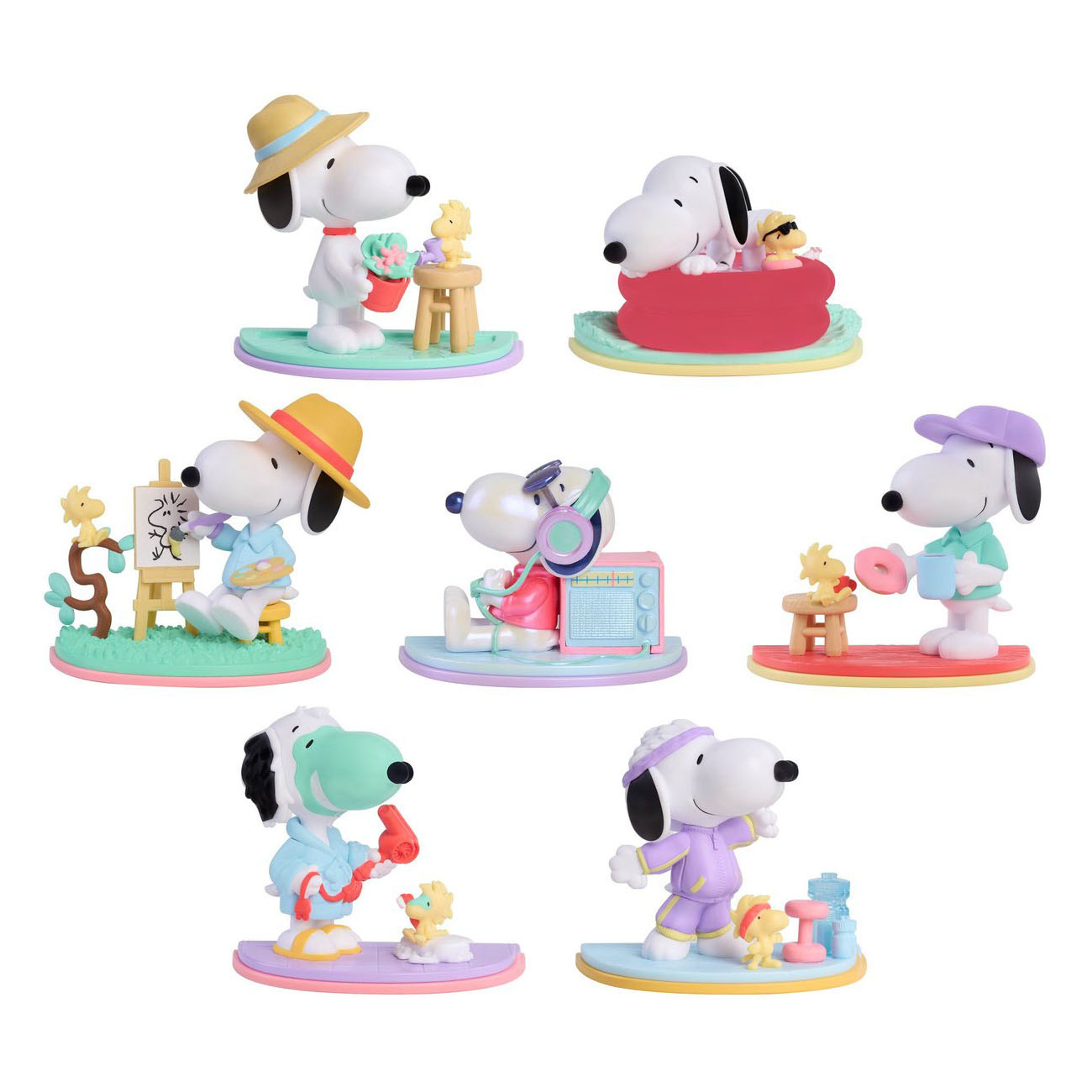 Boîte surprise à collectionner Happy Haul Peanuts Snoopy Moody Mondays