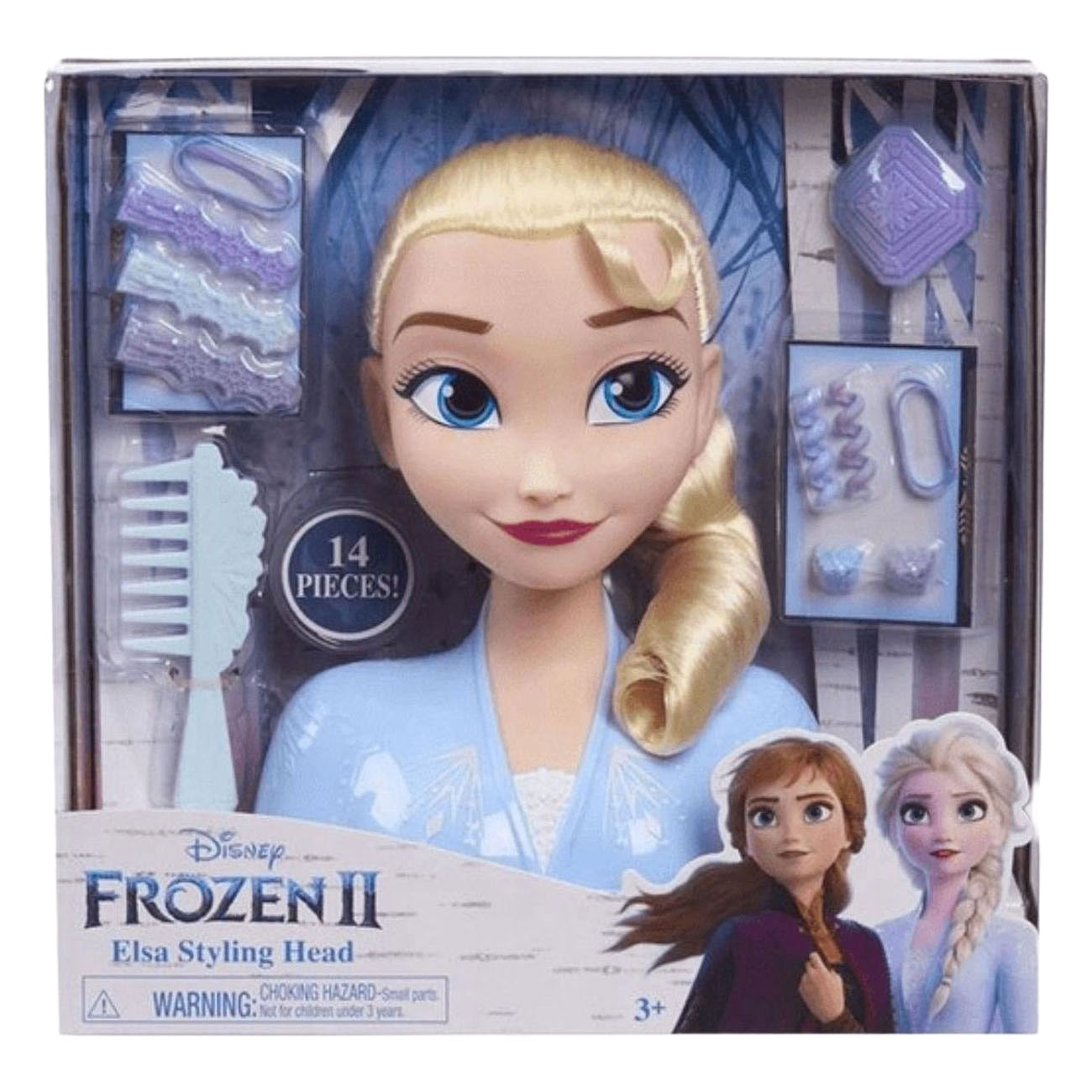Disney Frozen 2 Styling Kappop Elsa - incl. Accessoires