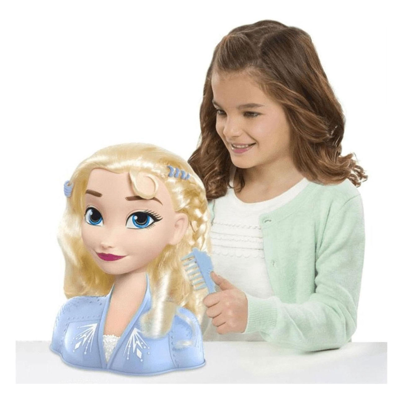 Disney Frozen 2 Styling Kappop Elsa - incl. Accessoires