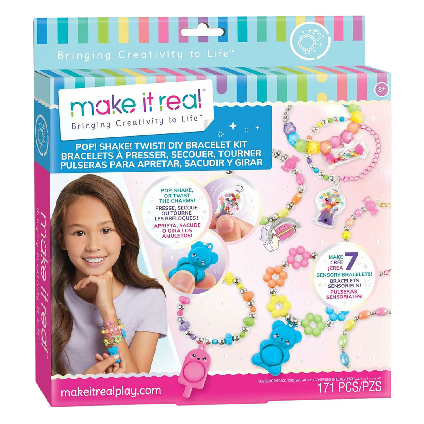 Réalisez-le - Créez votre propre bracelet - 7 pièces.