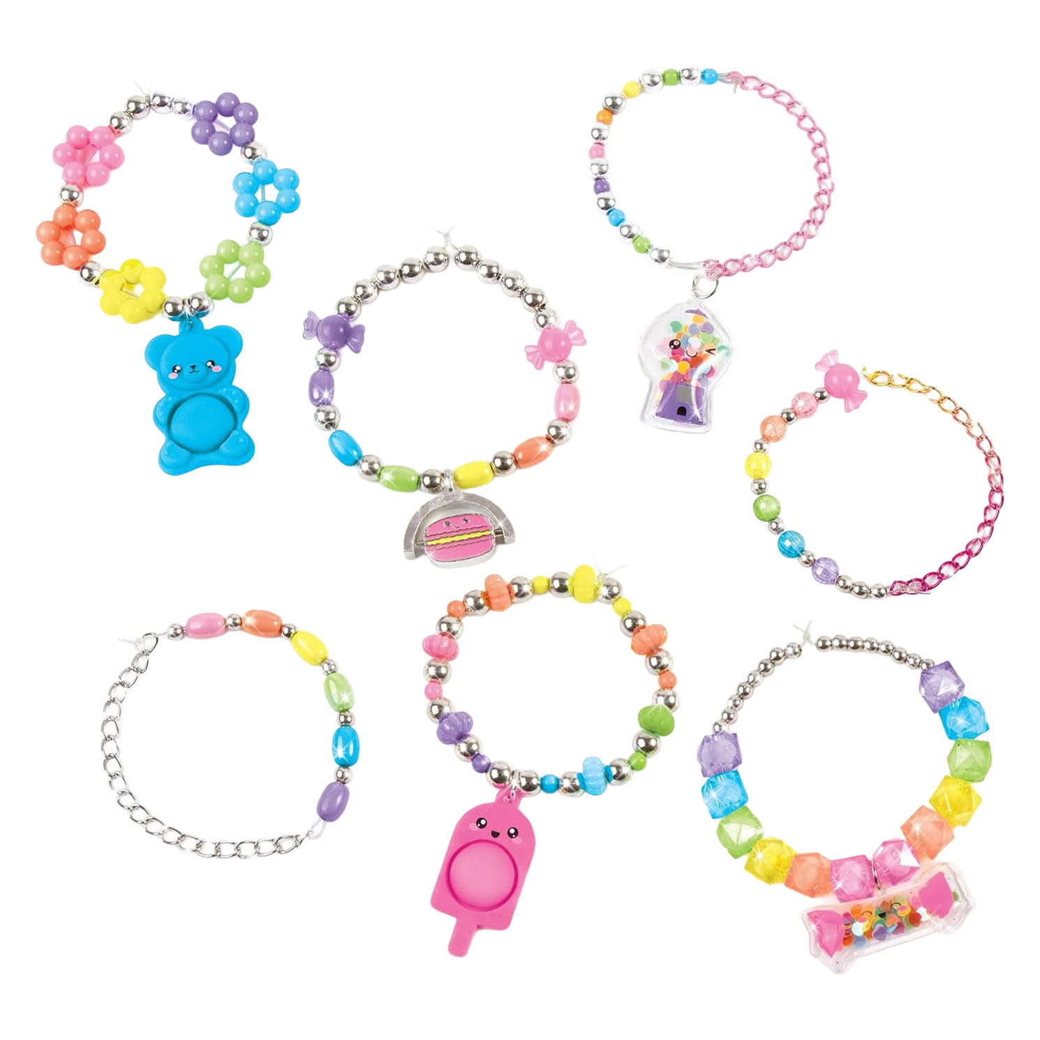 Réalisez-le - Créez votre propre bracelet - 7 pièces.