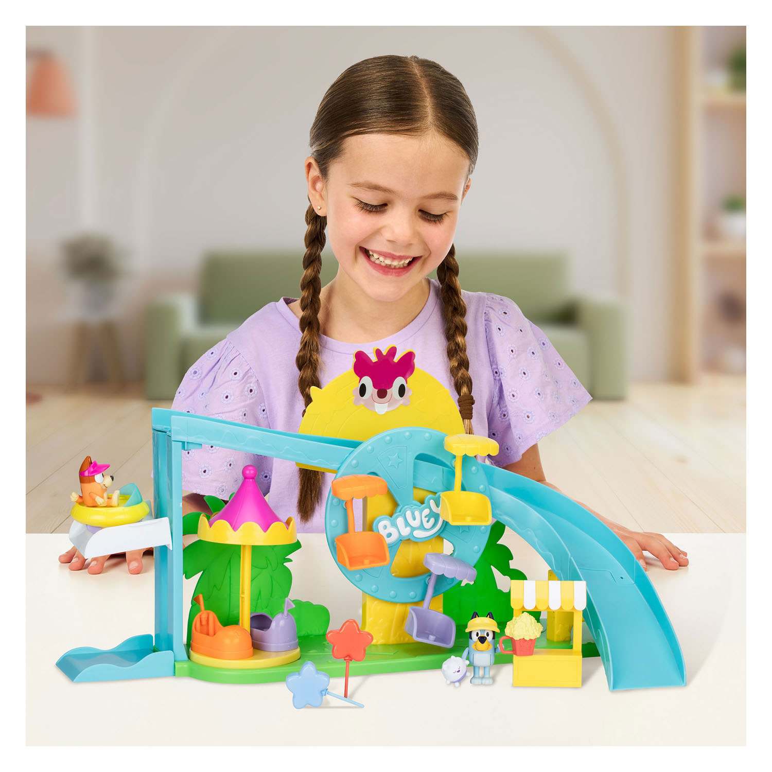 Bluey en Bingo Ultieme Attractiepark Speelset