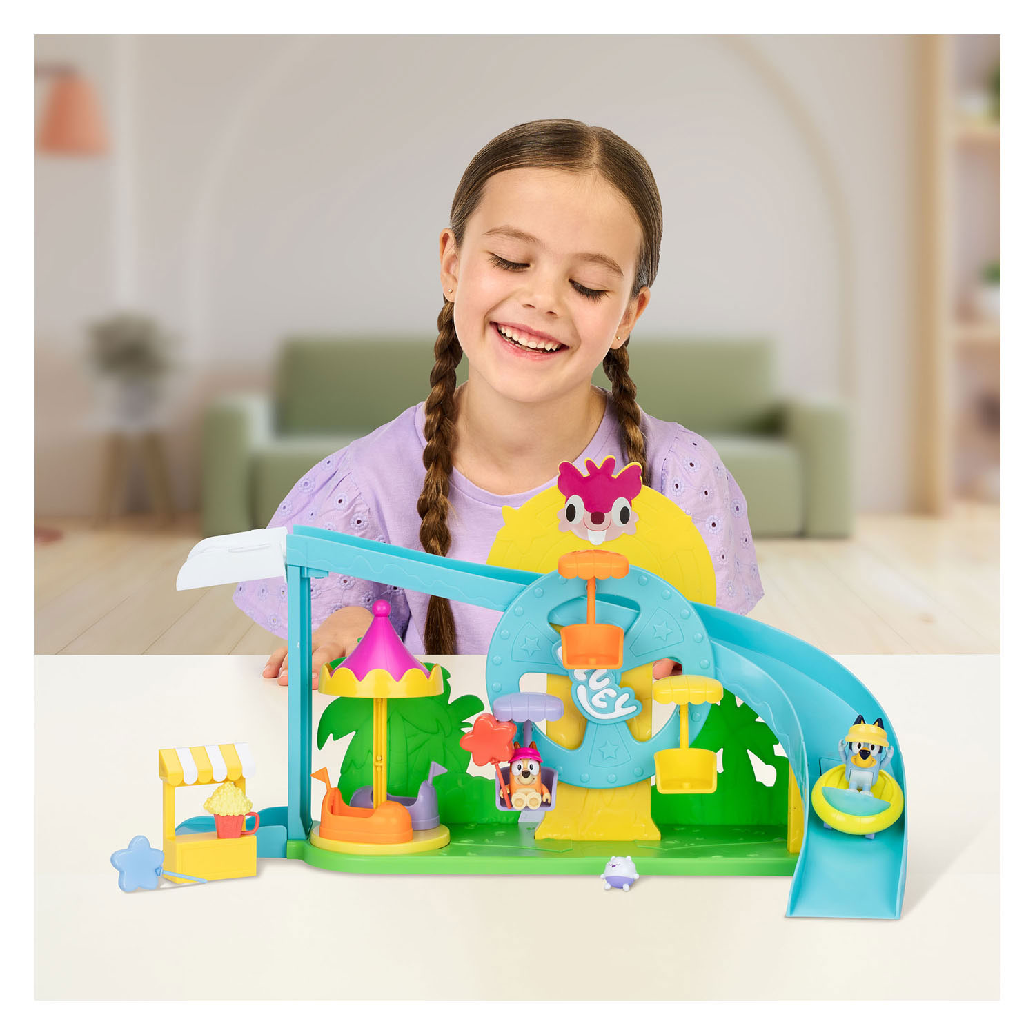 Bluey en Bingo Ultieme Attractiepark Speelset