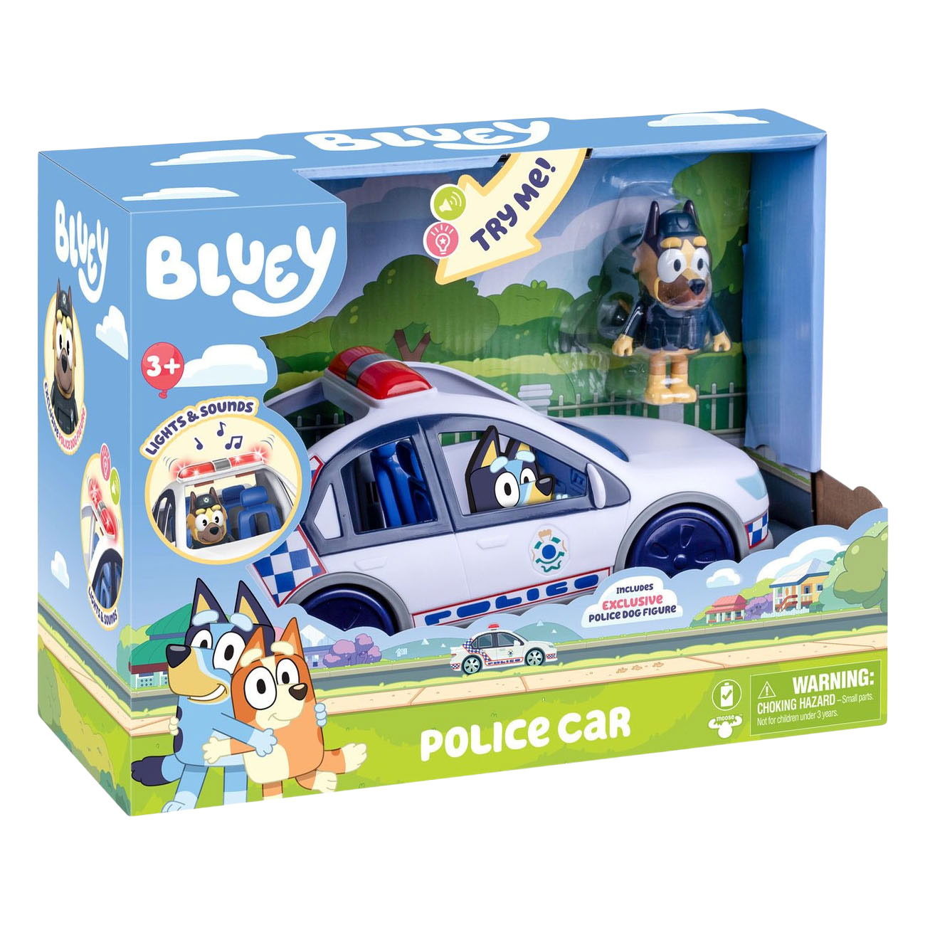 Bluey Politieauto met Licht & Geluid