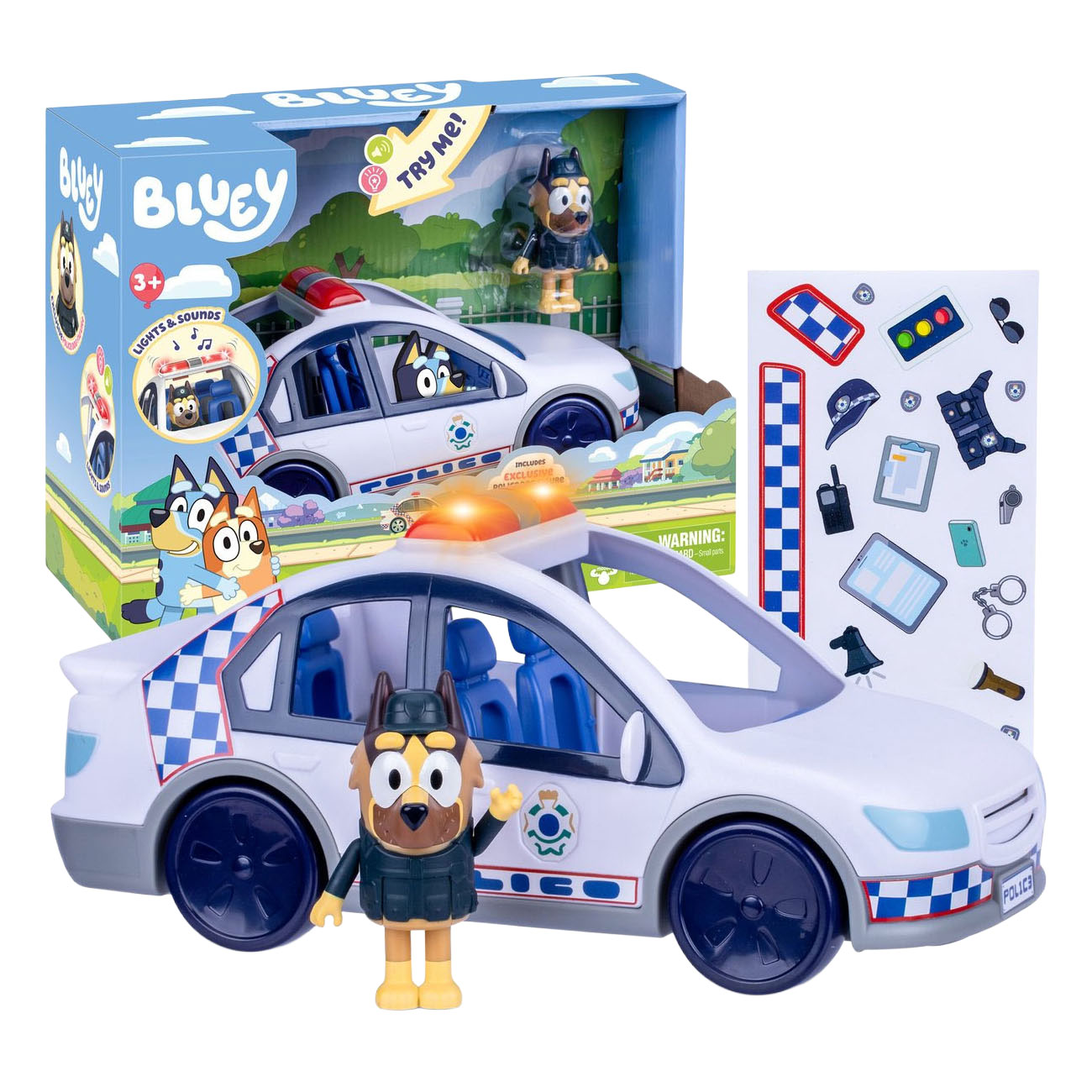 Bluey Politieauto met Licht & Geluid