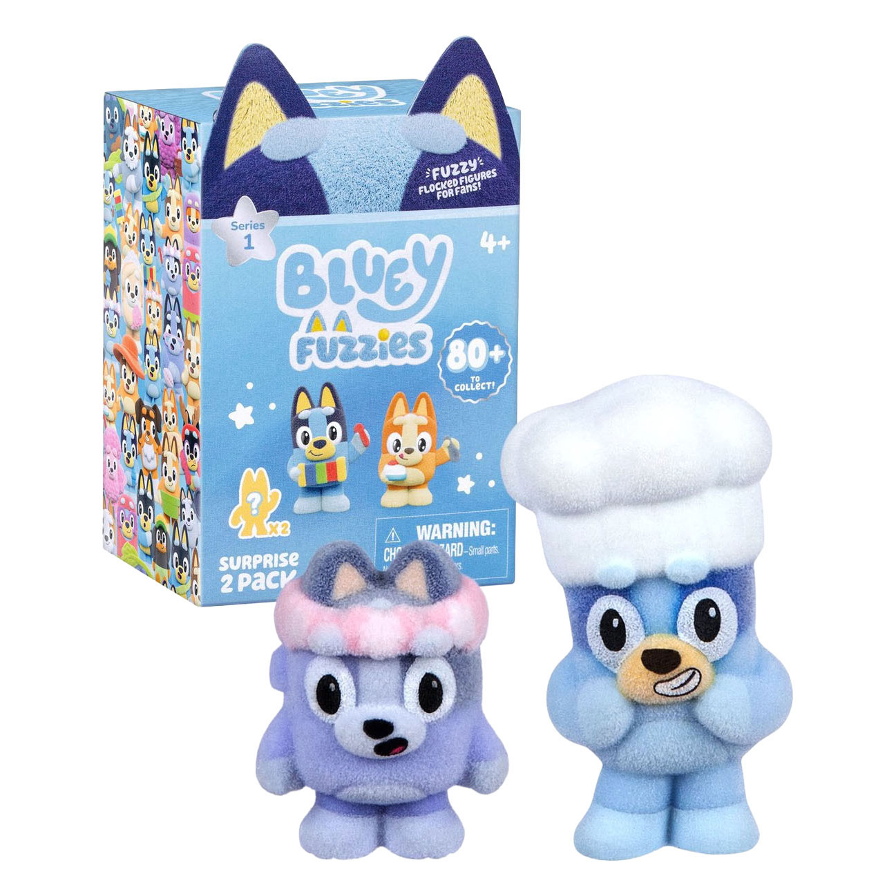Bluey Mini Verzamelfiguren - 2 Figuren