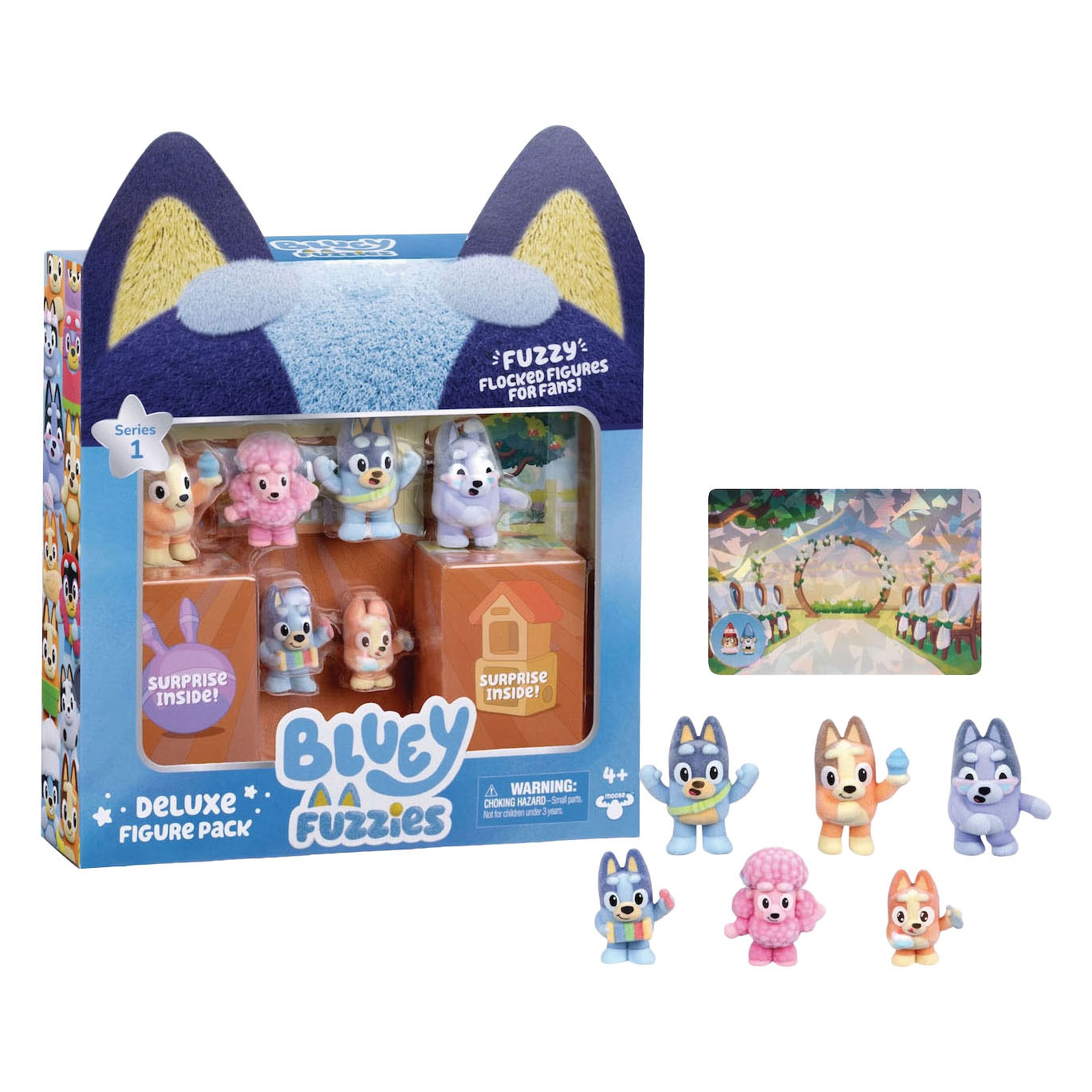 Bluey Mini Verzamelfiguren Deluxe