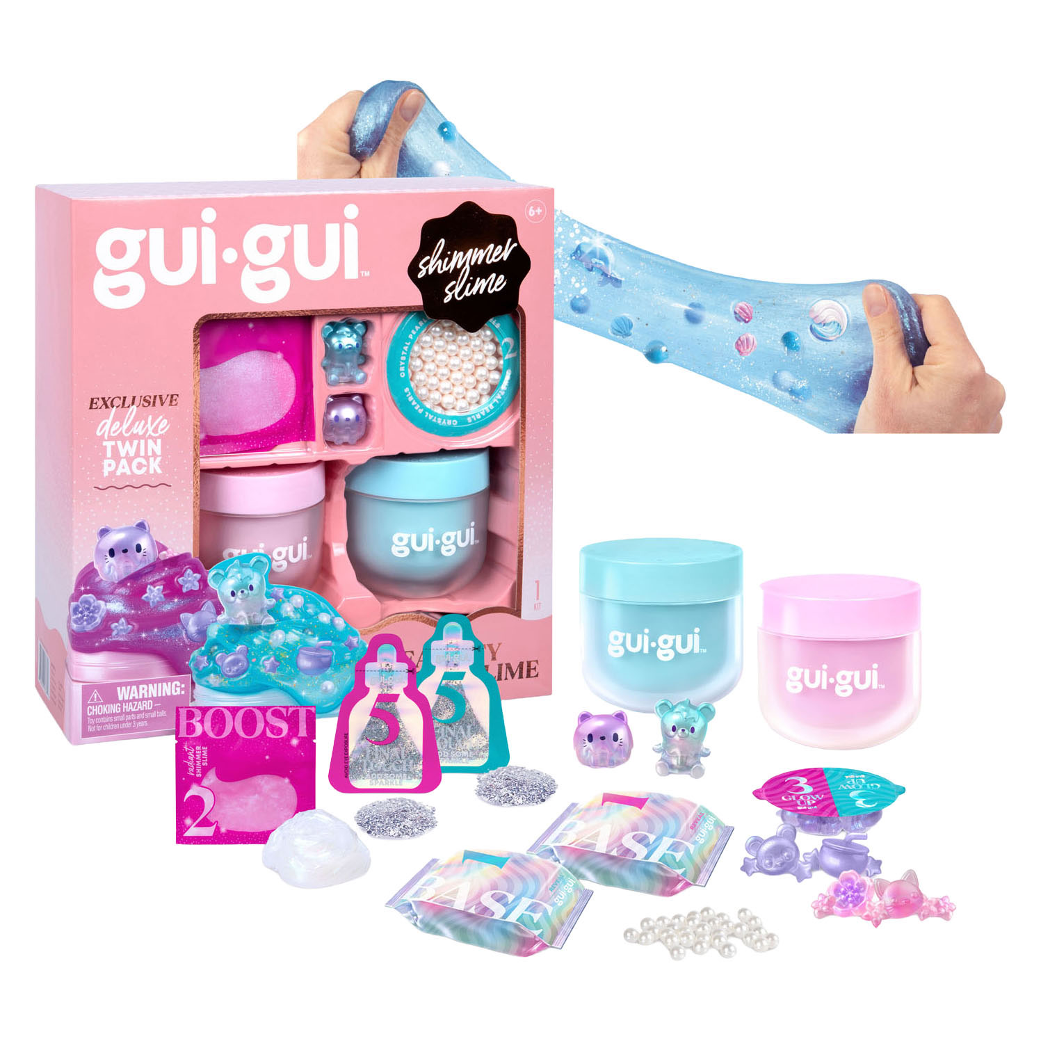 Gui Gui Shimmer Deluxe Duo Pack Slijm