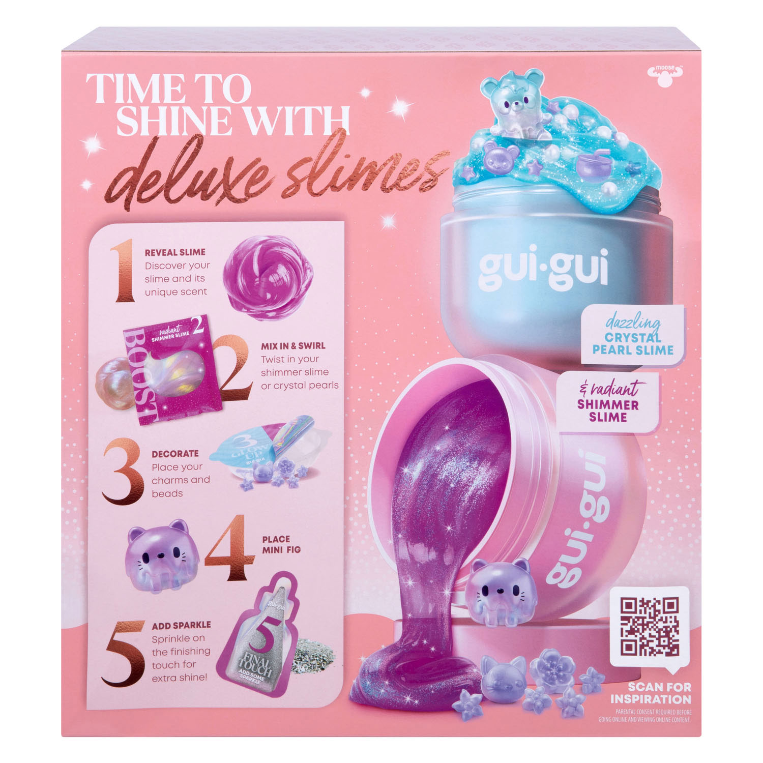 Gui Gui Shimmer Deluxe Duo Pack Slijm