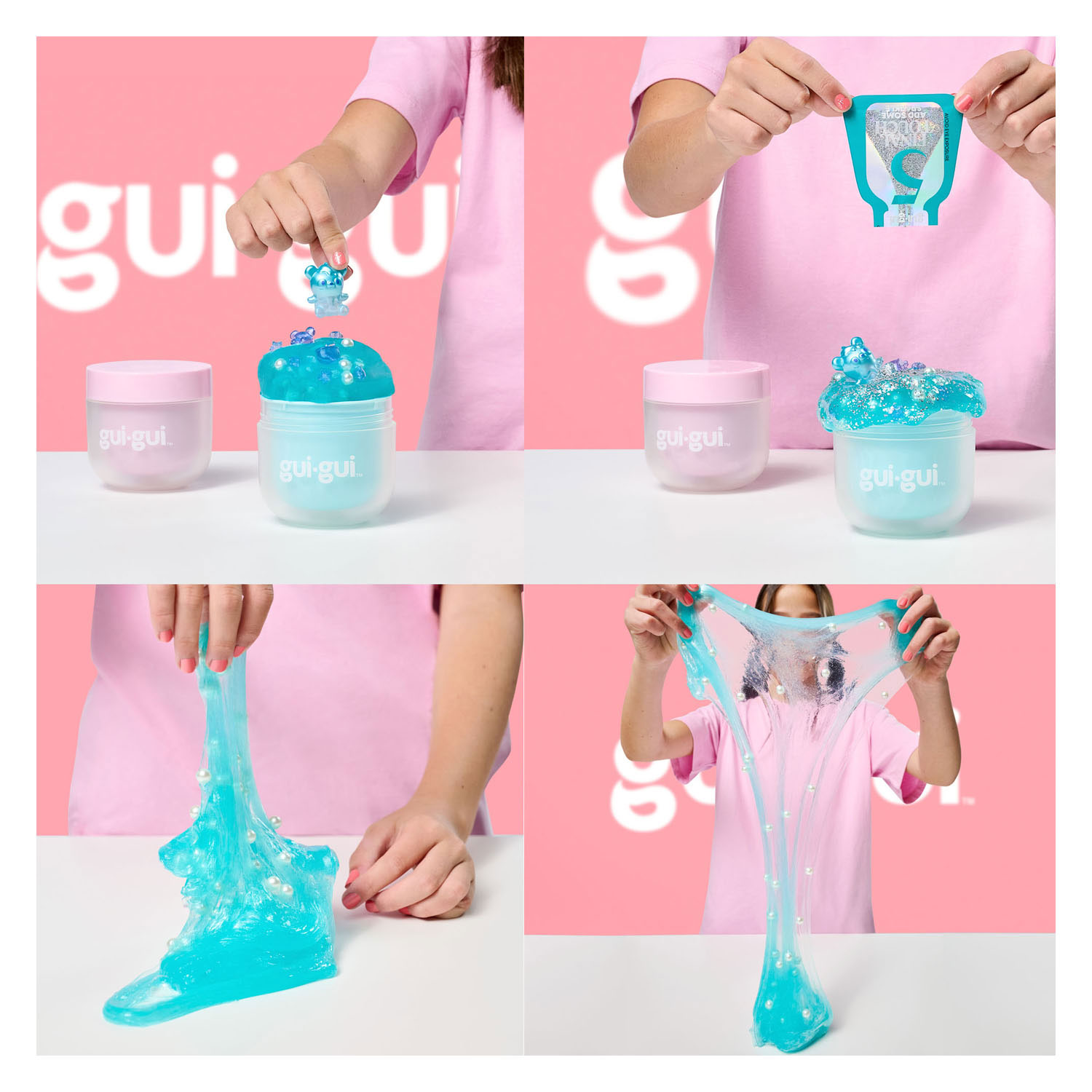 Gui Gui Shimmer Deluxe Duo Pack Slijm