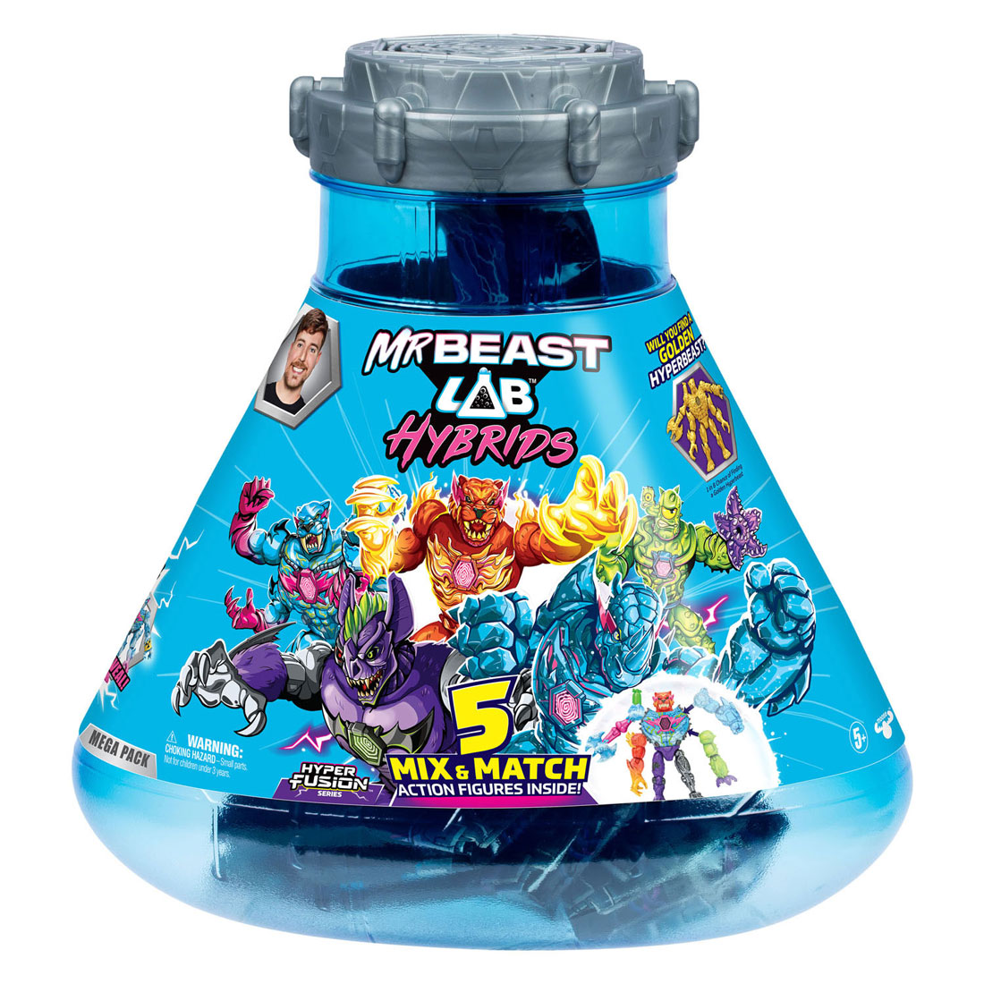 MrBeast Lab Hyper Fusion Hybrid Lab Actiefiguren