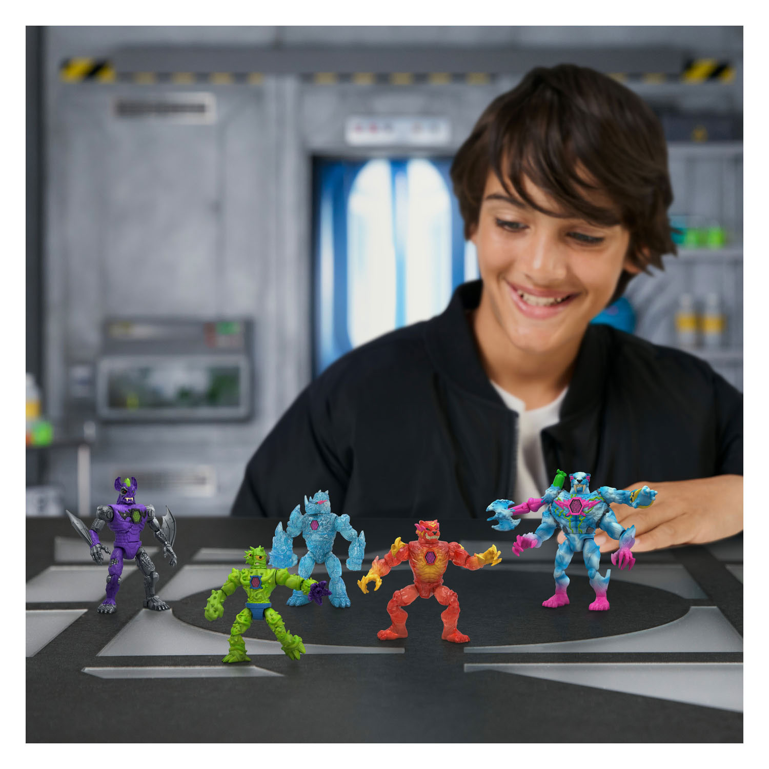 MrBeast Lab Hyper Fusion Hybrid Lab Actiefiguren