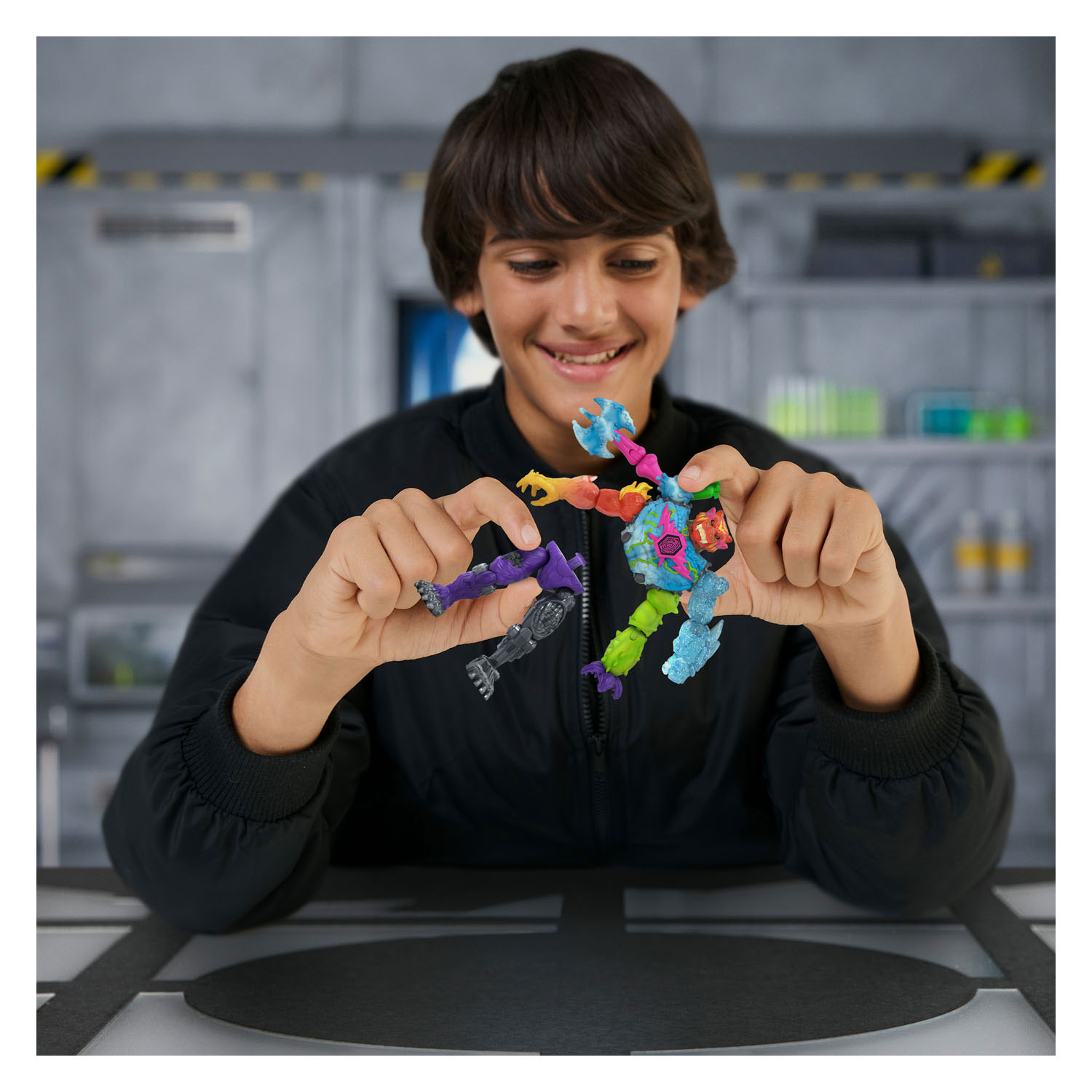 MrBeast Lab Hyper Fusion Hybrid Lab Actiefiguren