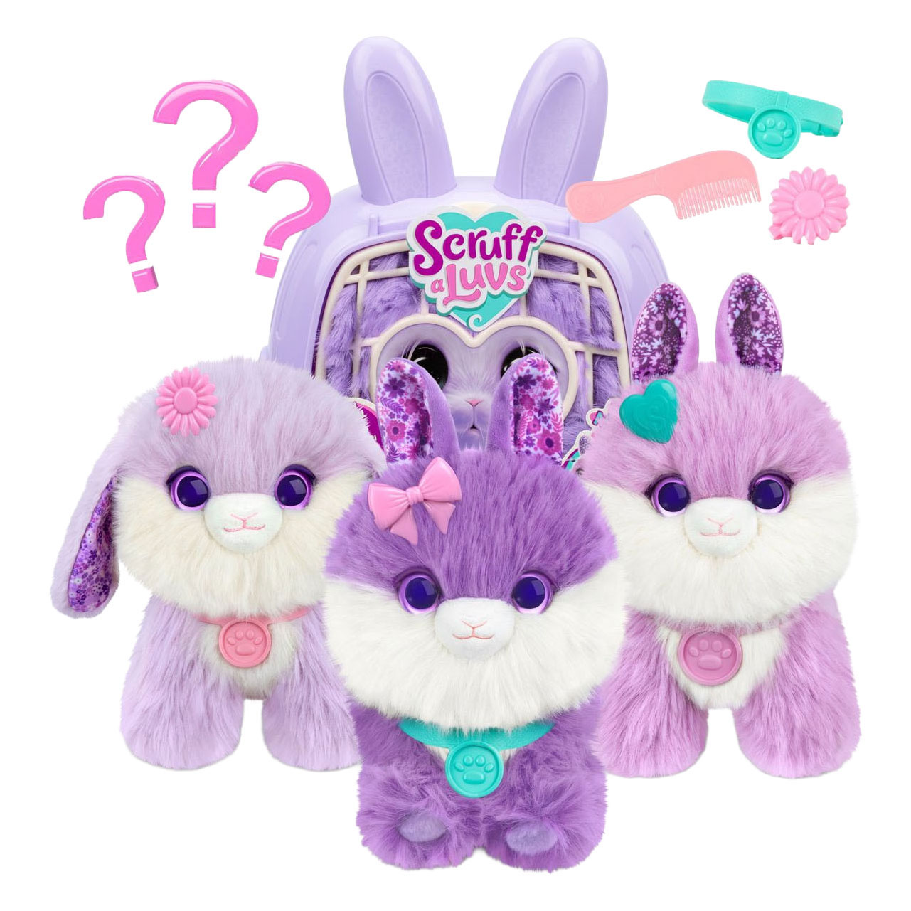 Scruff a Luv Mystery Konijn Knuffel