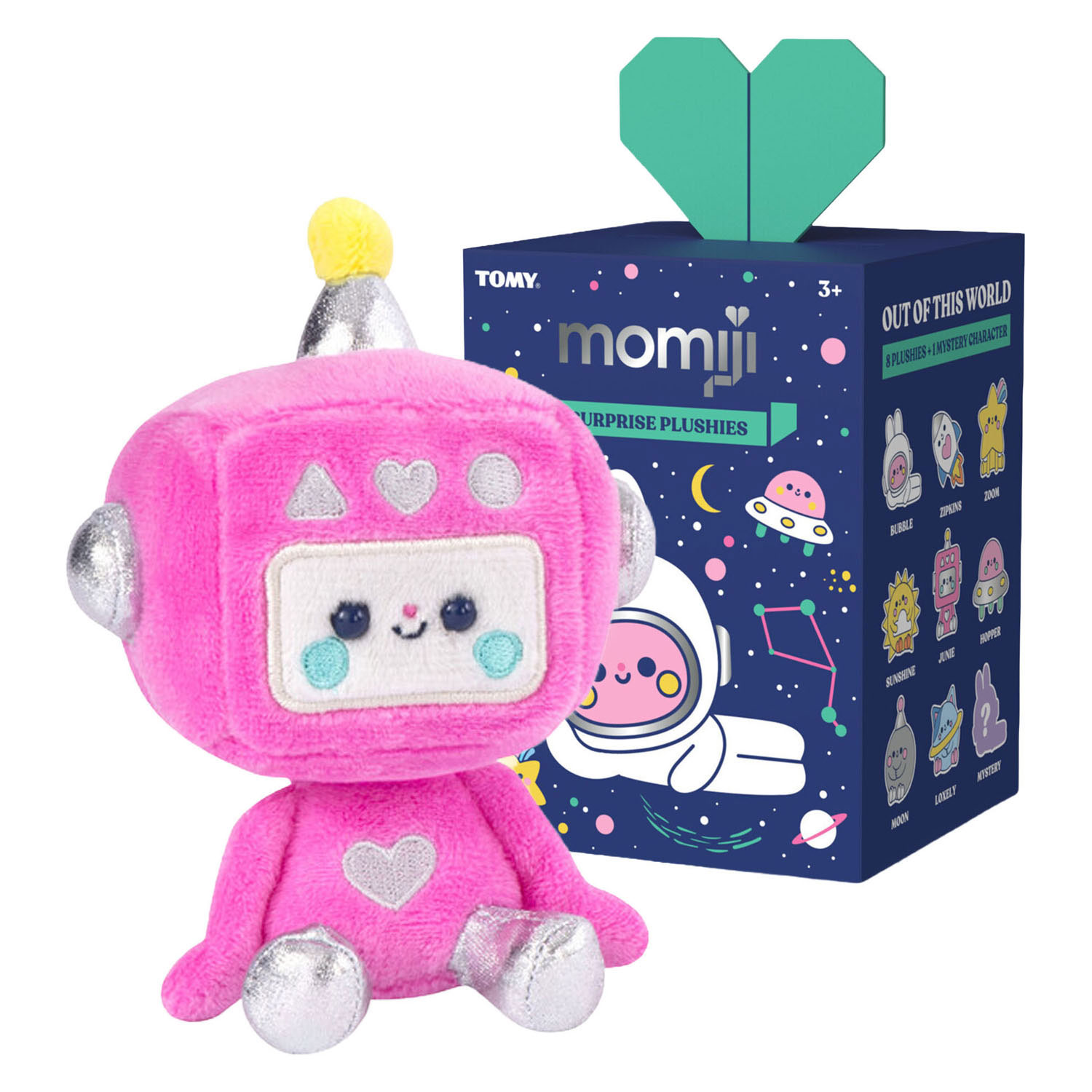 Peluche Momiji Out of this World en boîte surprise