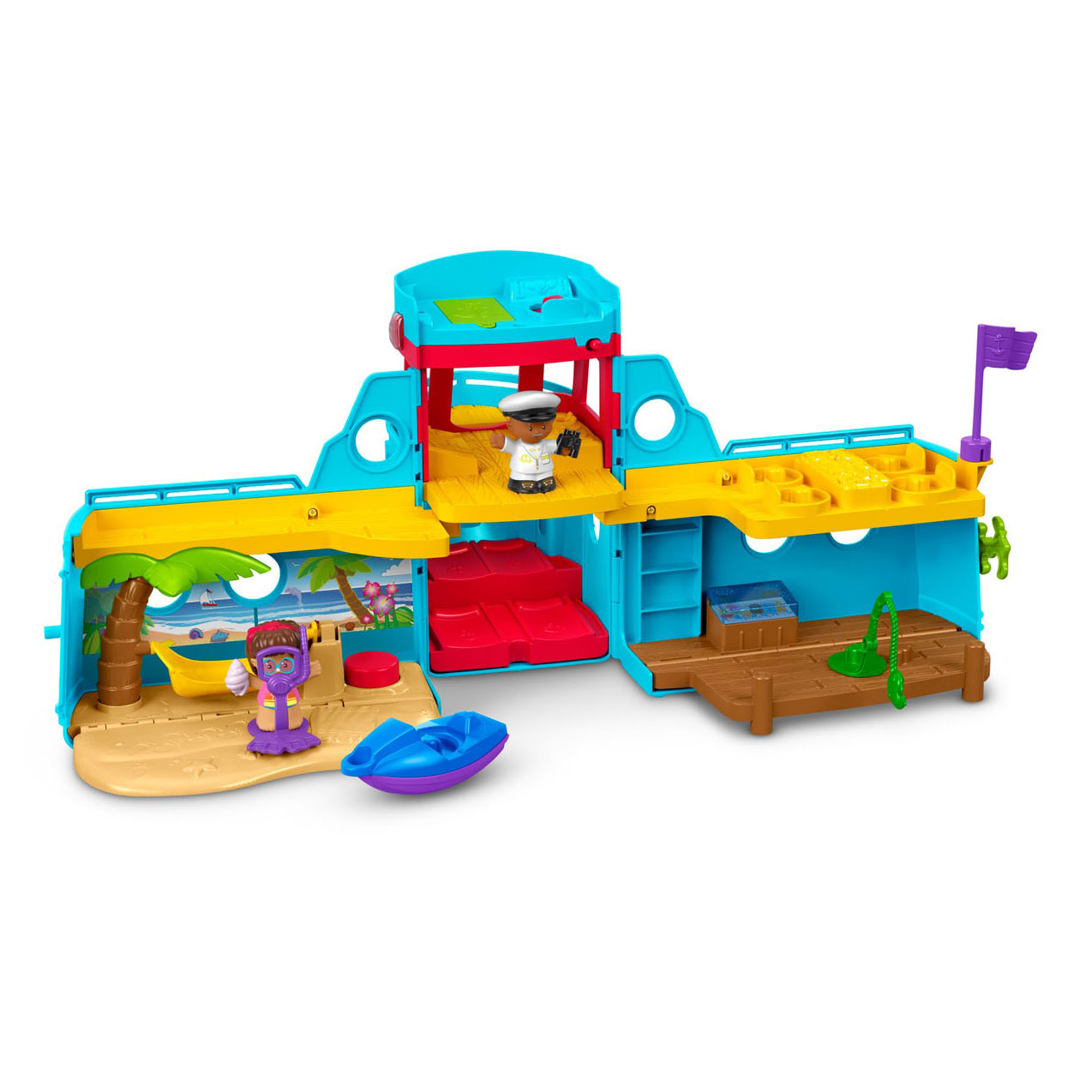 Fisher Price Little People Schip