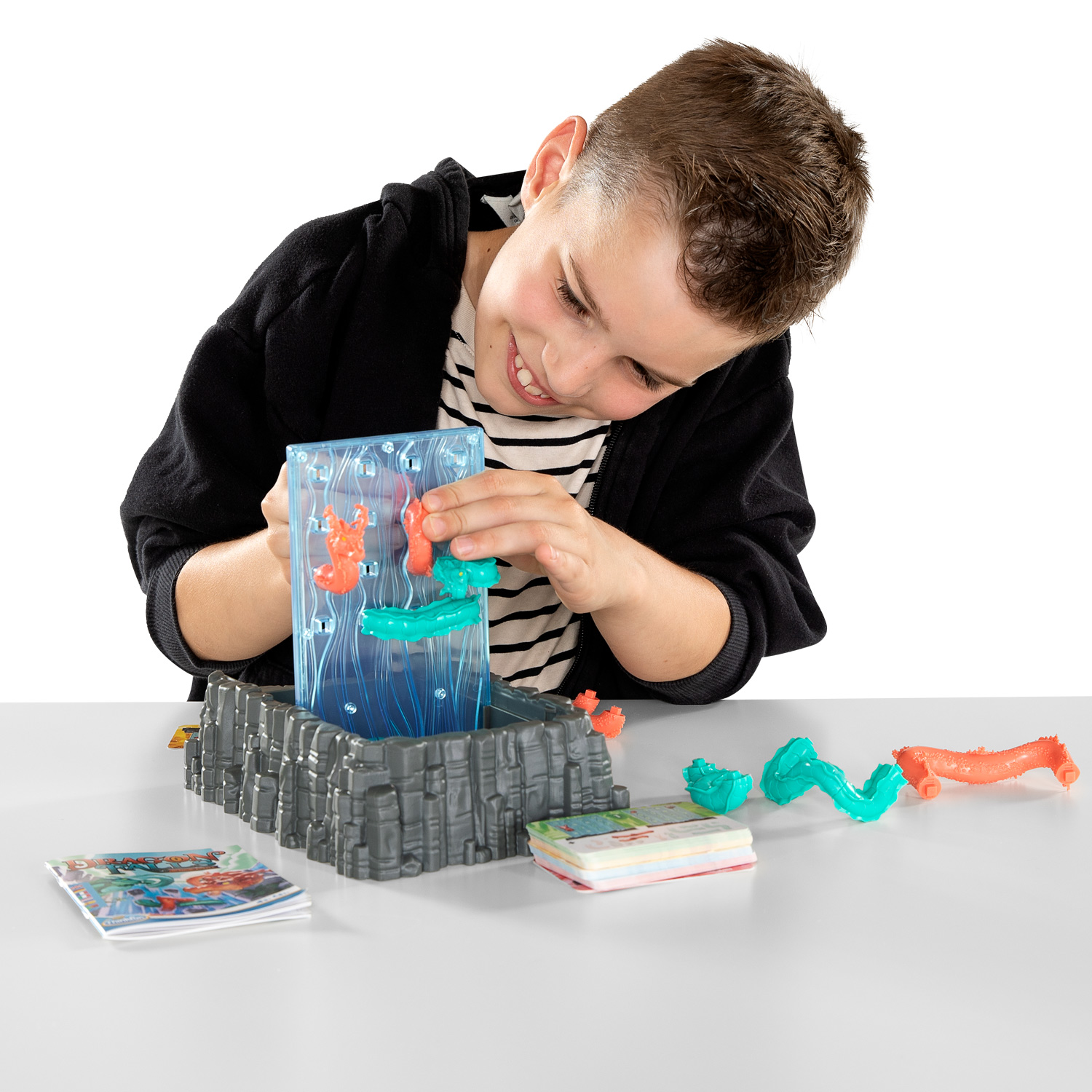 Thinkfun Dragon Falls 3D-Logikpuzzle, 60 Herausforderungen