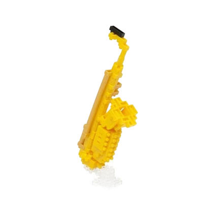 Nano Block Bouwset Saxofoon - 120st.