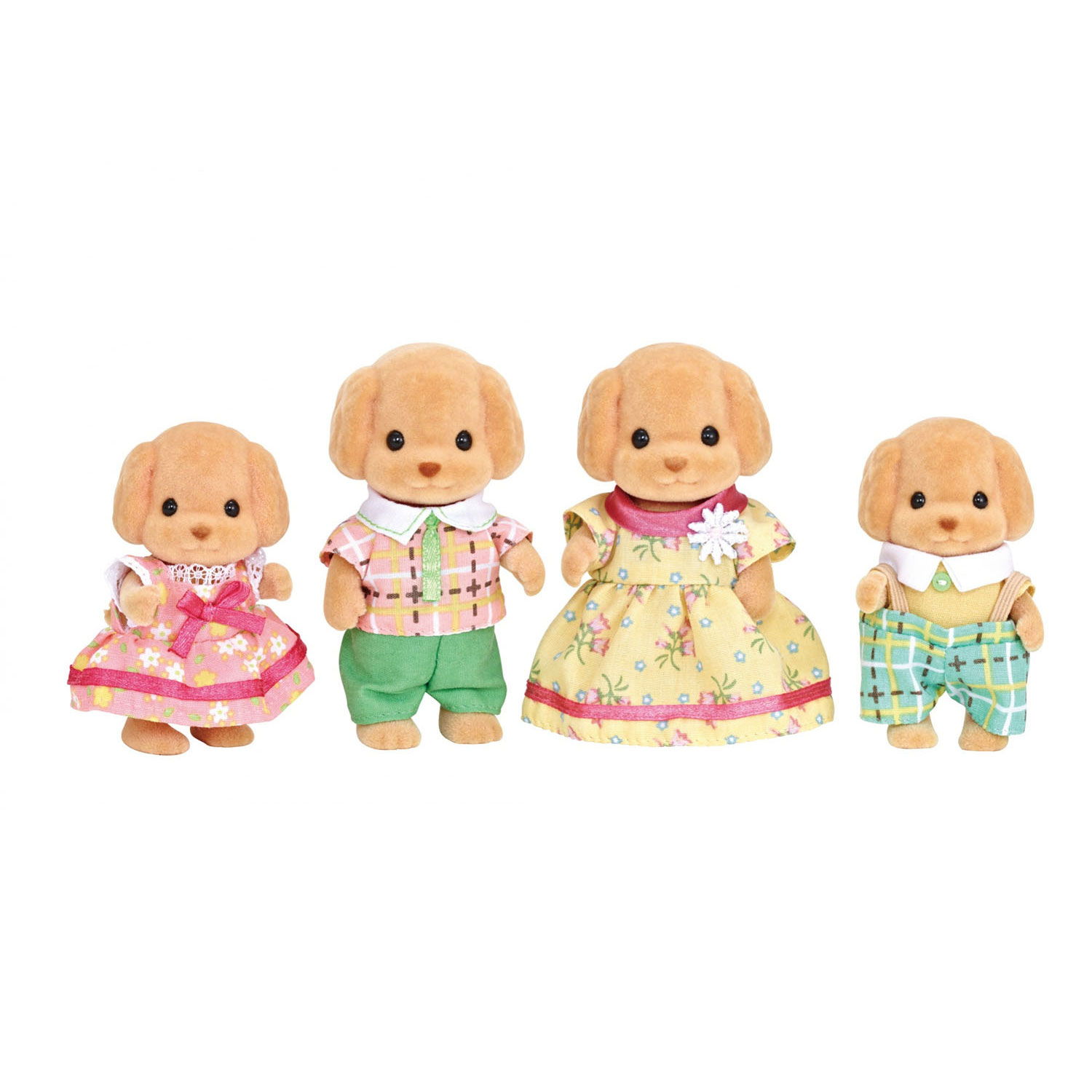 SYLVANIAN FAMILIES - La Famille Panda - 5529 - Famille 4 Figurines - Mini  Poupées - Multicolore