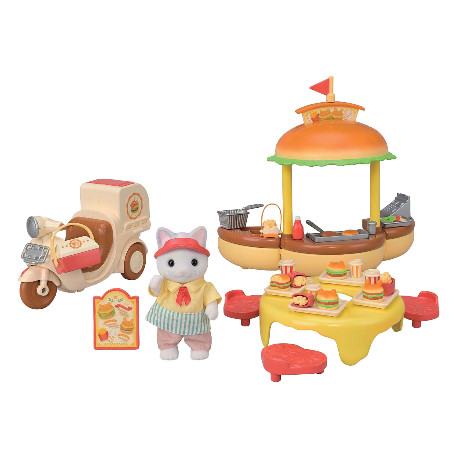 Sylvanian Families 5757 Hamburger Stand