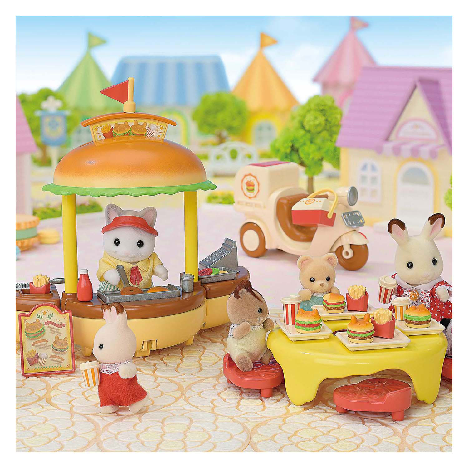 Sylvanian Families 5757 Hamburgerstand