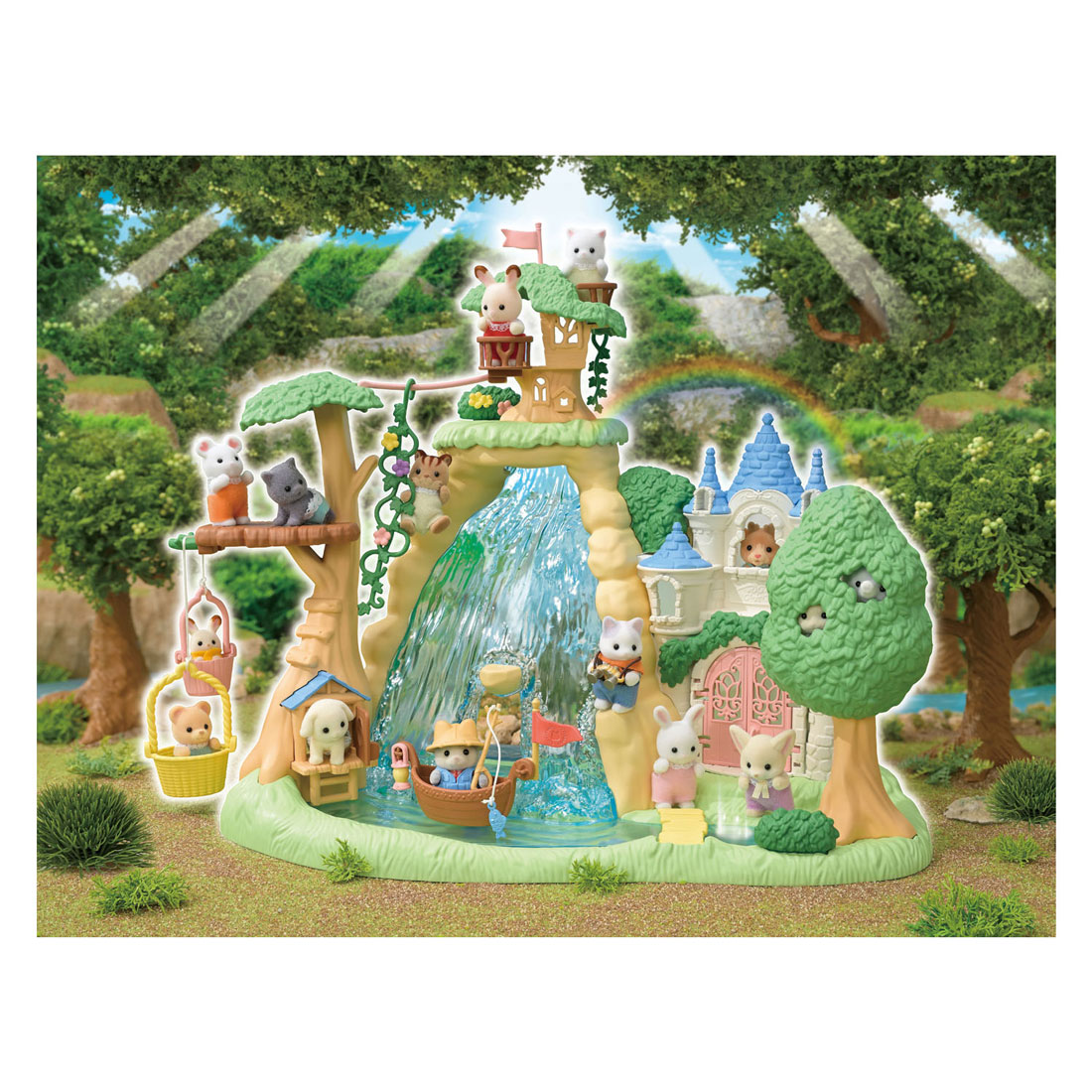 Sylvanian Families 5761 Secret Forest Wasserfall-Set