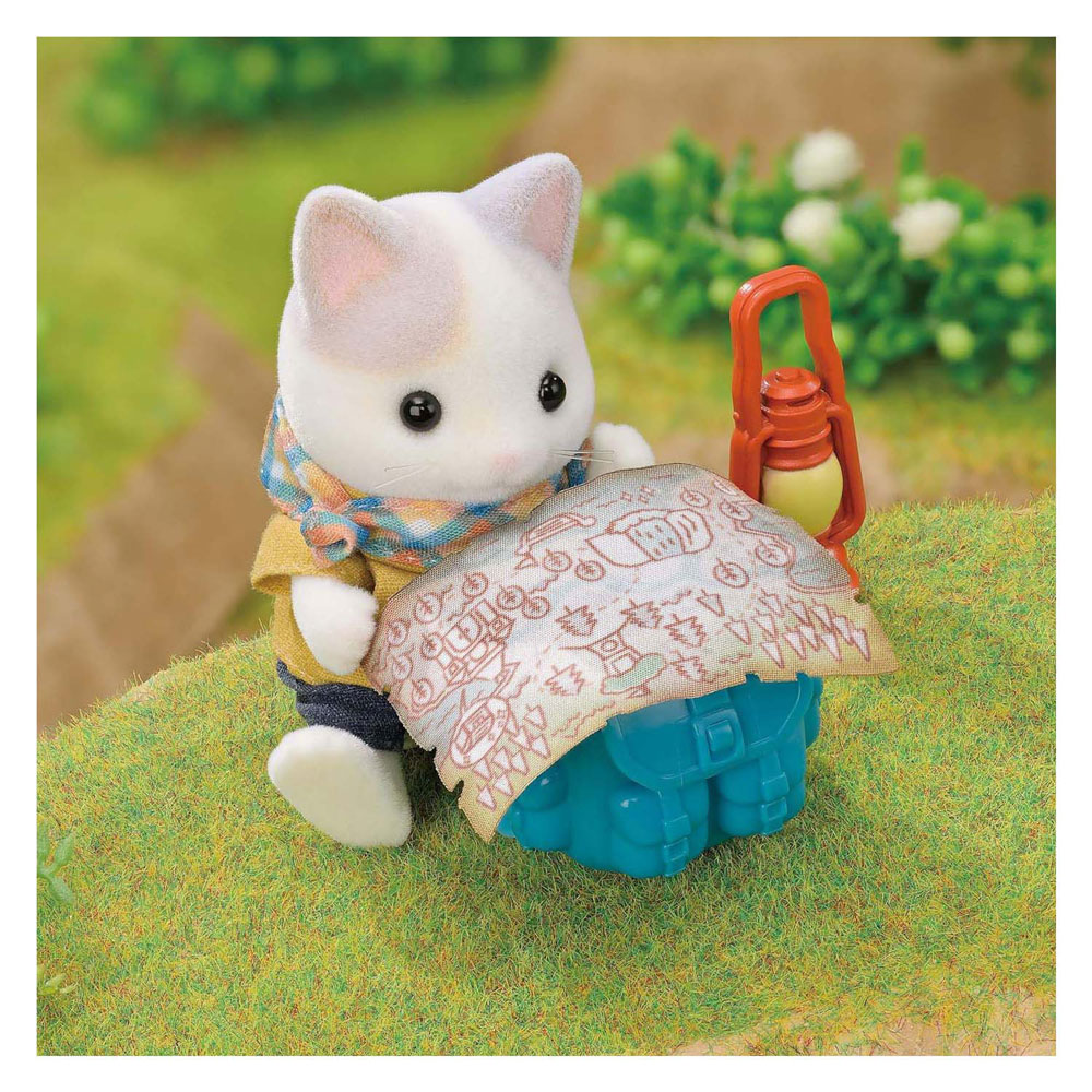 Sylvanian Families 5763 Duo Avonturies Latte Kat Broer en Baby