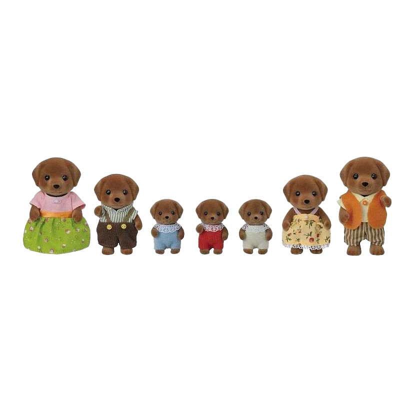 Sylvanian Families 5730 Familie Chocolade Labarador