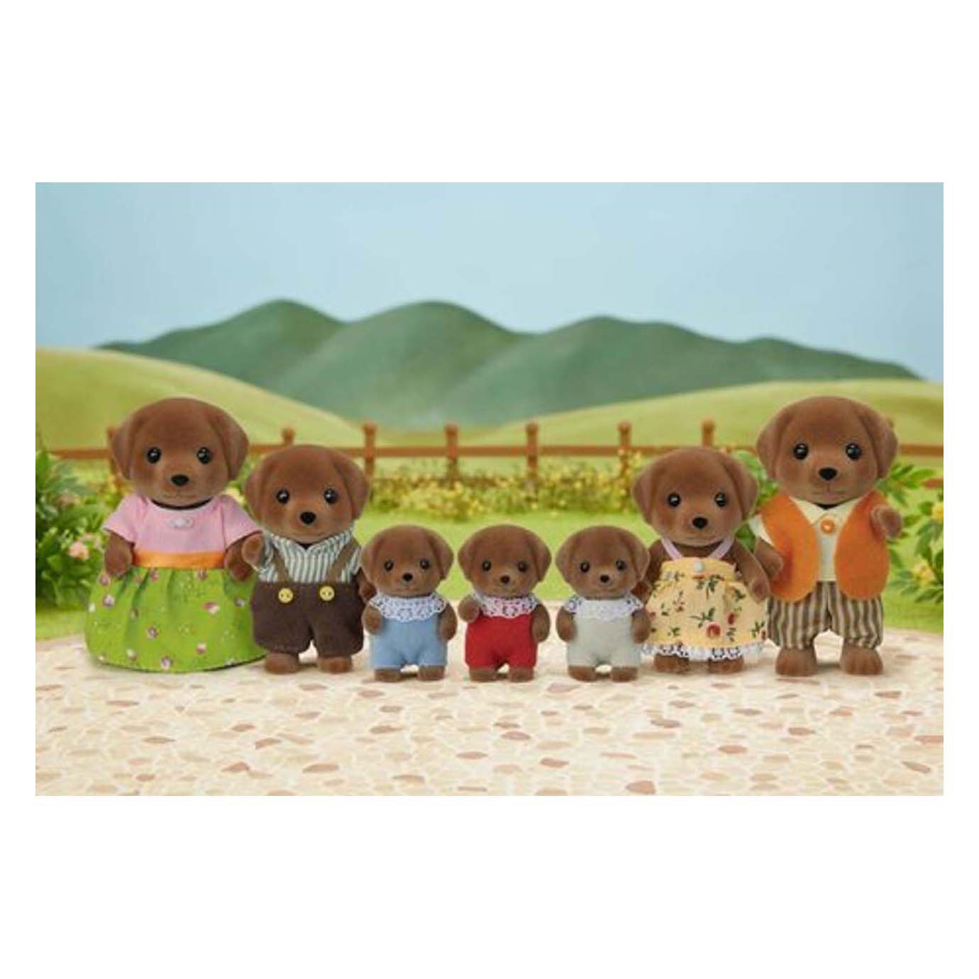 Sylvanian Families 5730 Familie Chocolade Labarador