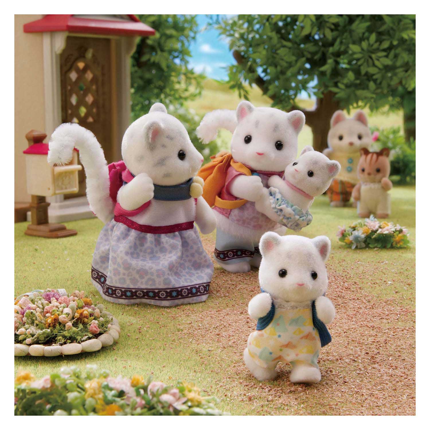 Sylvanian Families 5814 - Schneeleopardenfamilie