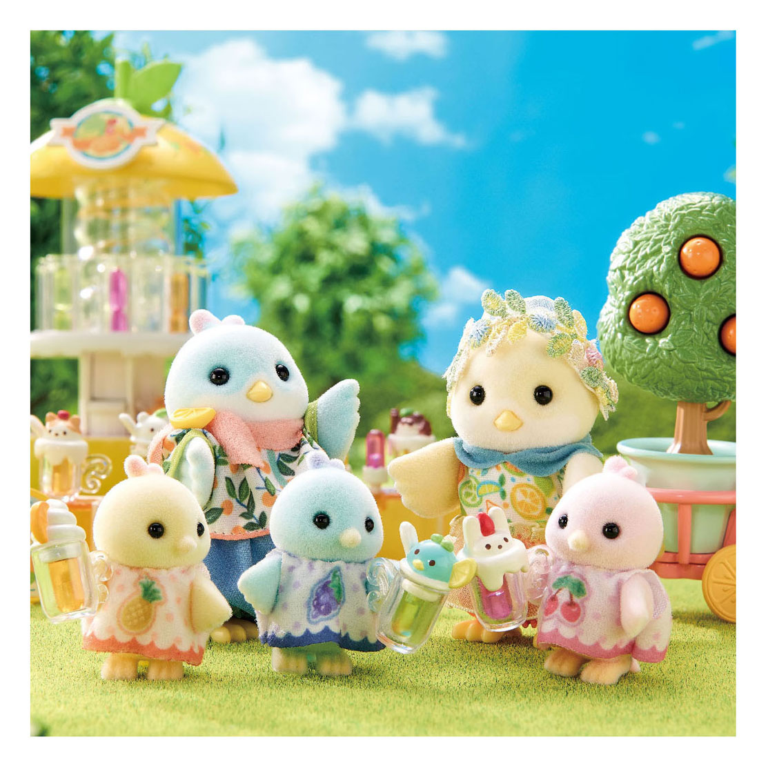Sylvanian Families 5860 Familie Citroenvogel